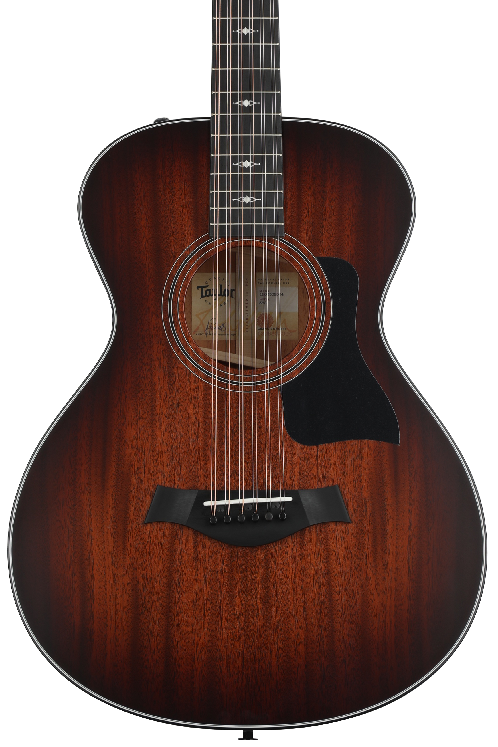 Taylor 362e 12 string Acoustic electric Guitar Shaded Edgeburst