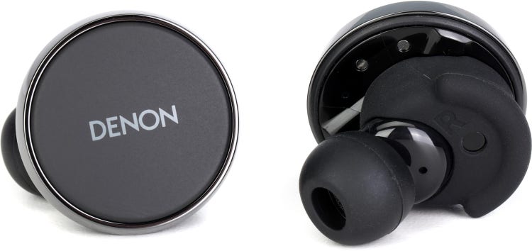 Denon AHC15PL PerL Pro True Wireless Earbuds - Black | Sweetwater 