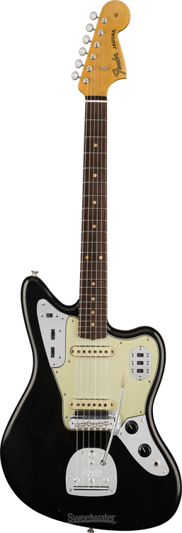 Fender Custom Shop 1962 Jaguar Journeyman Relic - Black | Sweetwater