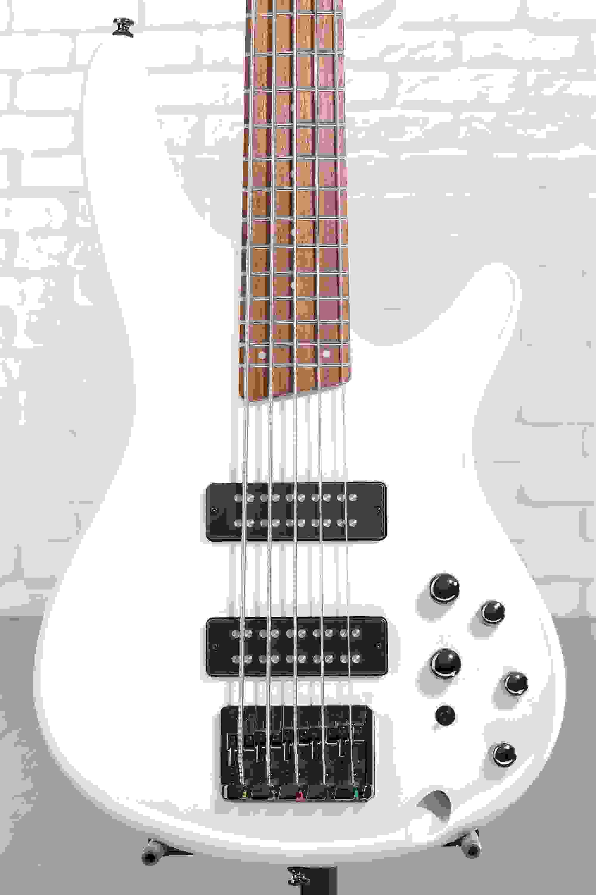 Ibanez Standard SR305E 5-string Bass Guitar - Pearl White