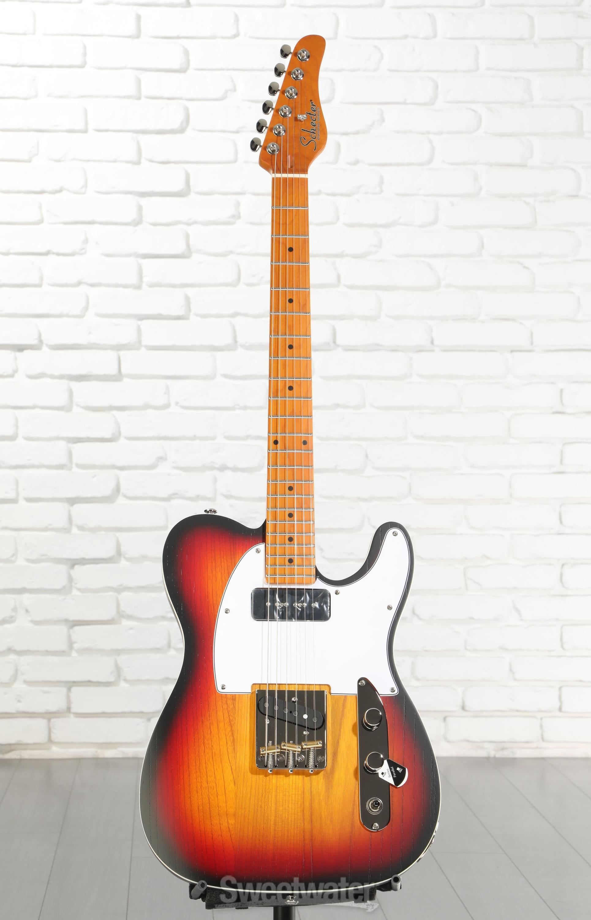 Schecter PT Special Electric Guitar - 3-Tone Sunburst Pearl