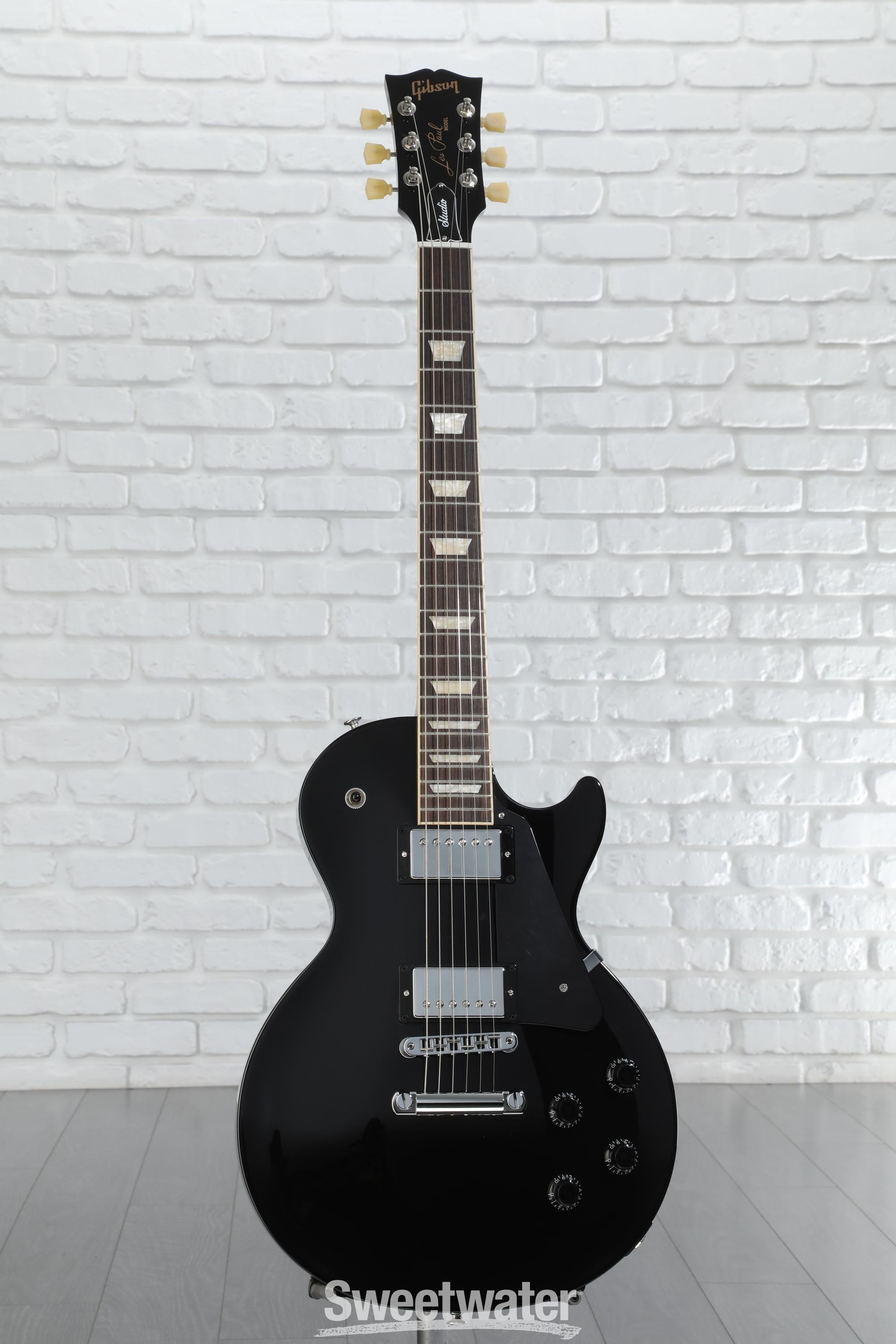 Gibson Les Paul Studio Electric Guitar - Ebony | Sweetwater