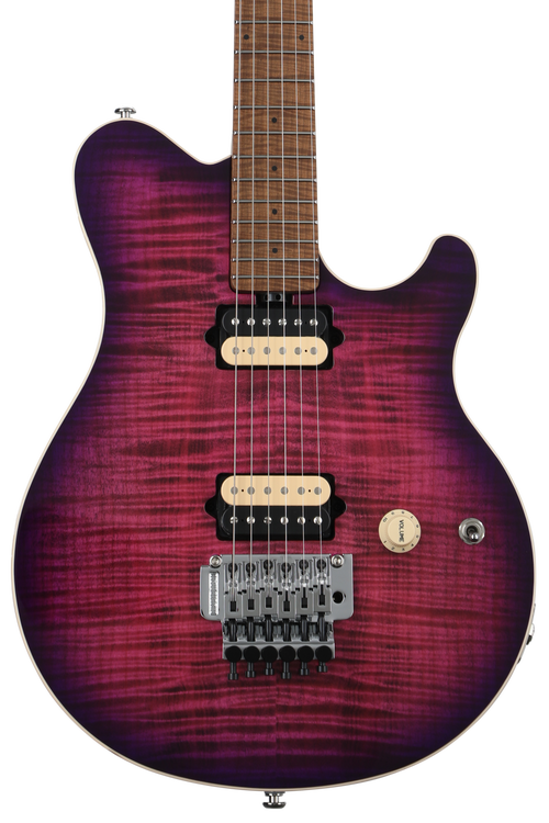 Ernie Ball Music Man Axis Electric Guitar - Olallieberry Flame
