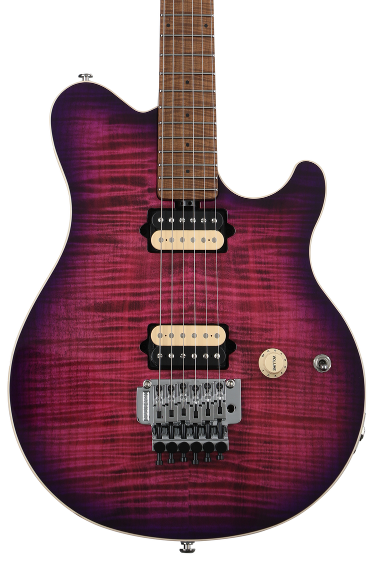 Ernie Ball Music Man Axis Electric Guitar - Olallieberry Flame