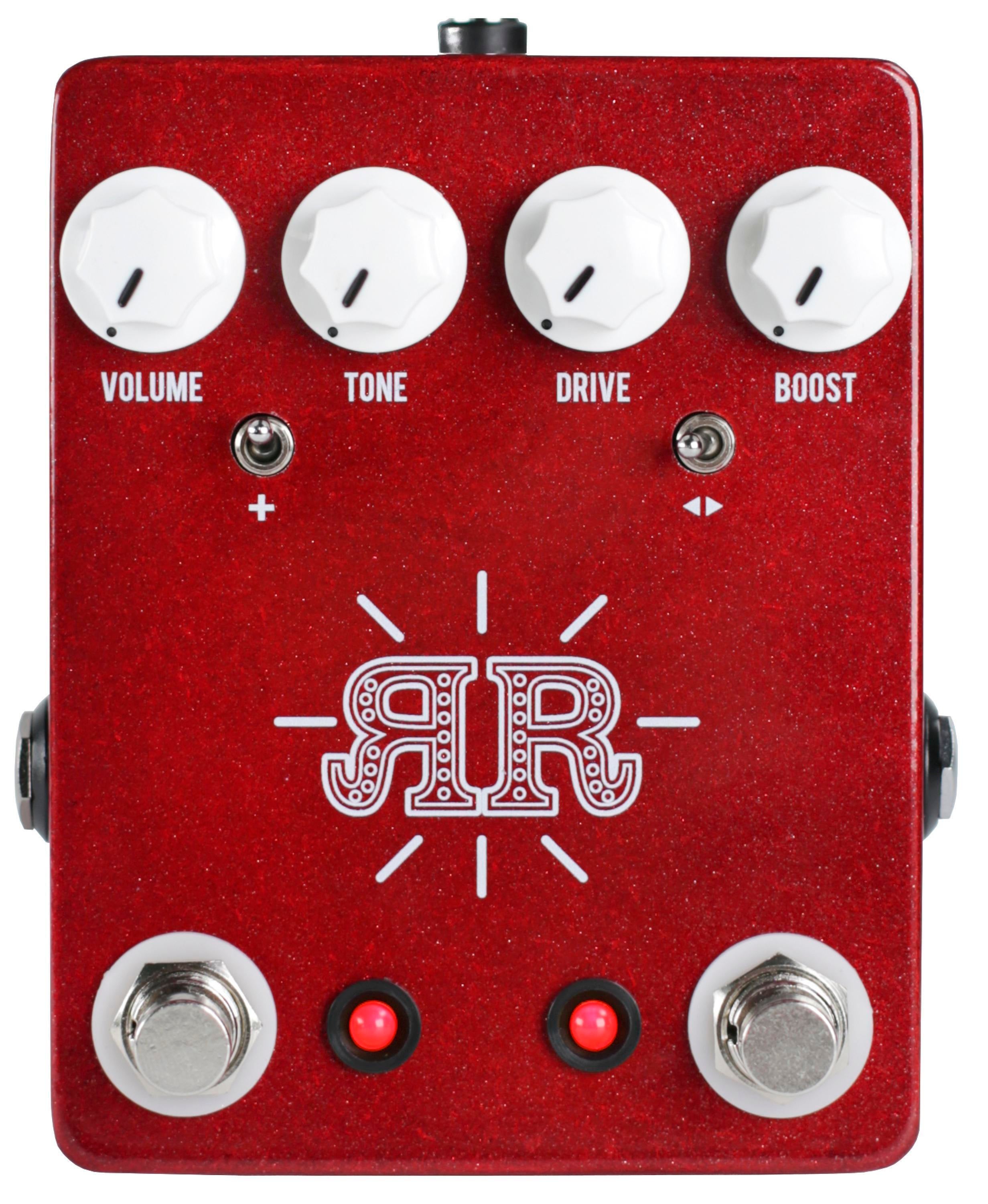 JHS Ruby Red Overdrive Pedal