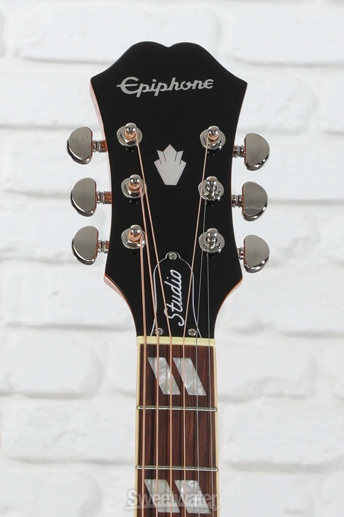Epiphone Dove Studio Acoustic-electric Guitar - Violin Burst