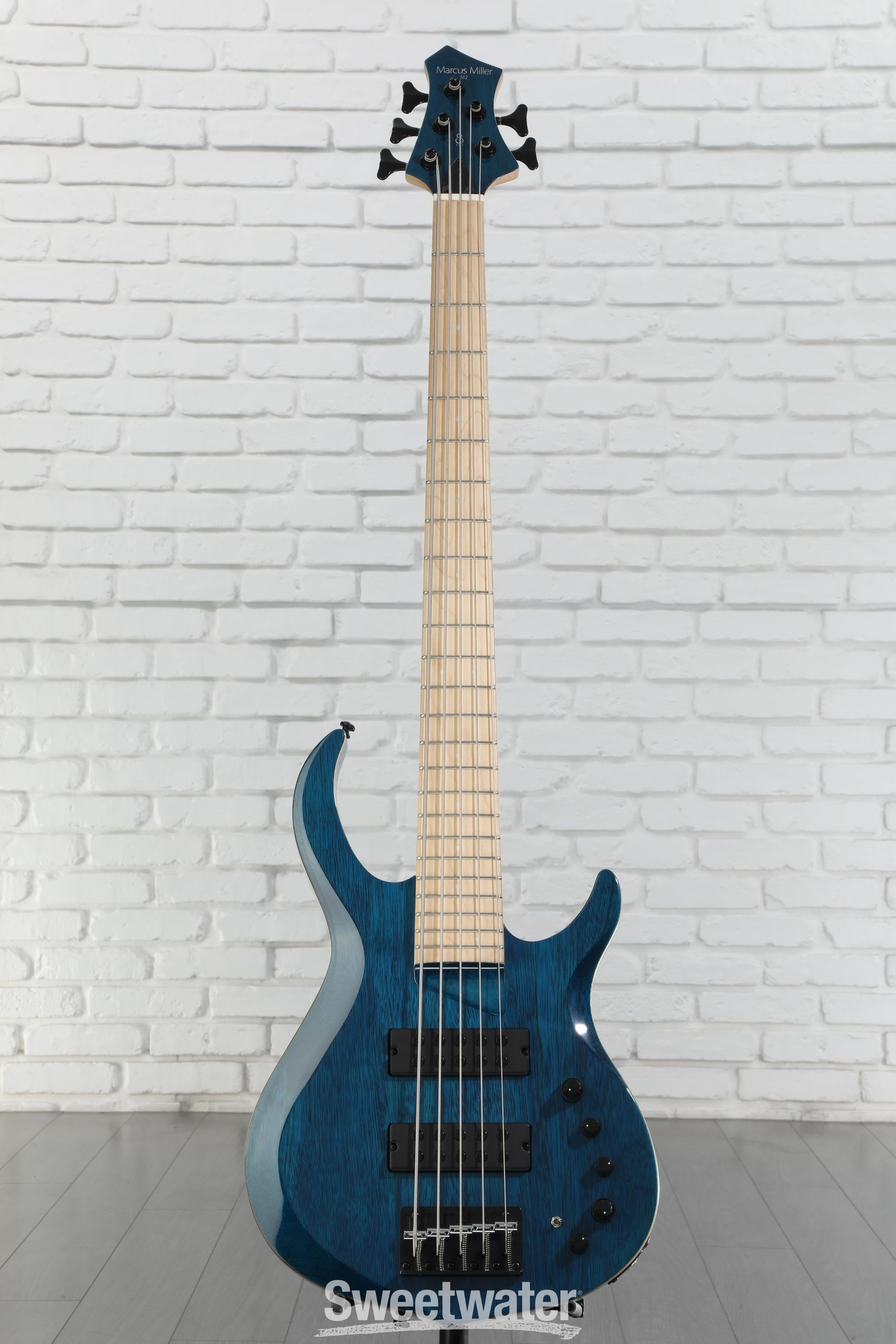 Sire Marcus Miller M2 5-string Bass Guitar - Transparent