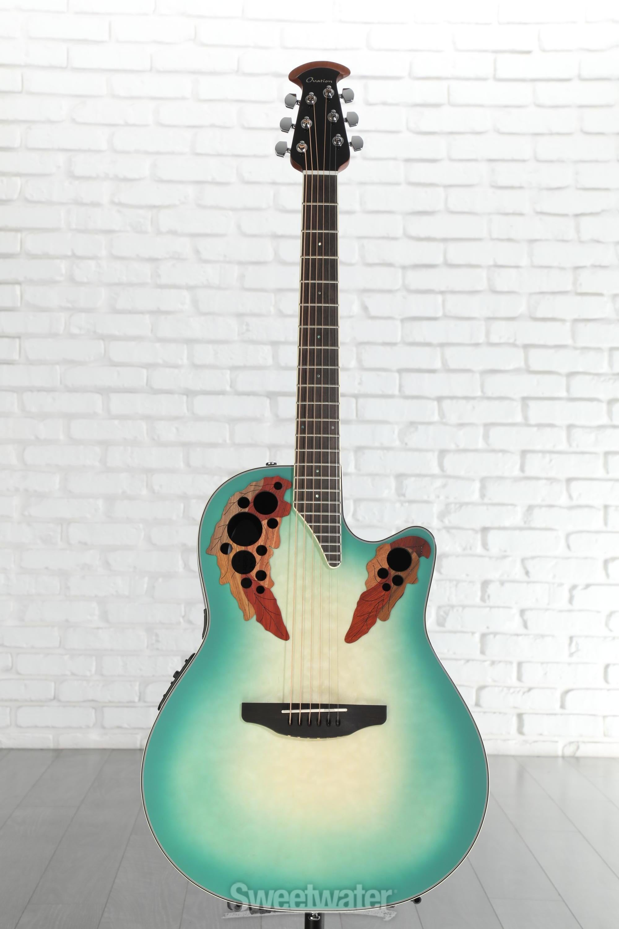 Ovation Celebrity Elite Plus CE44X-9B Mid-depth Acoustic-electric