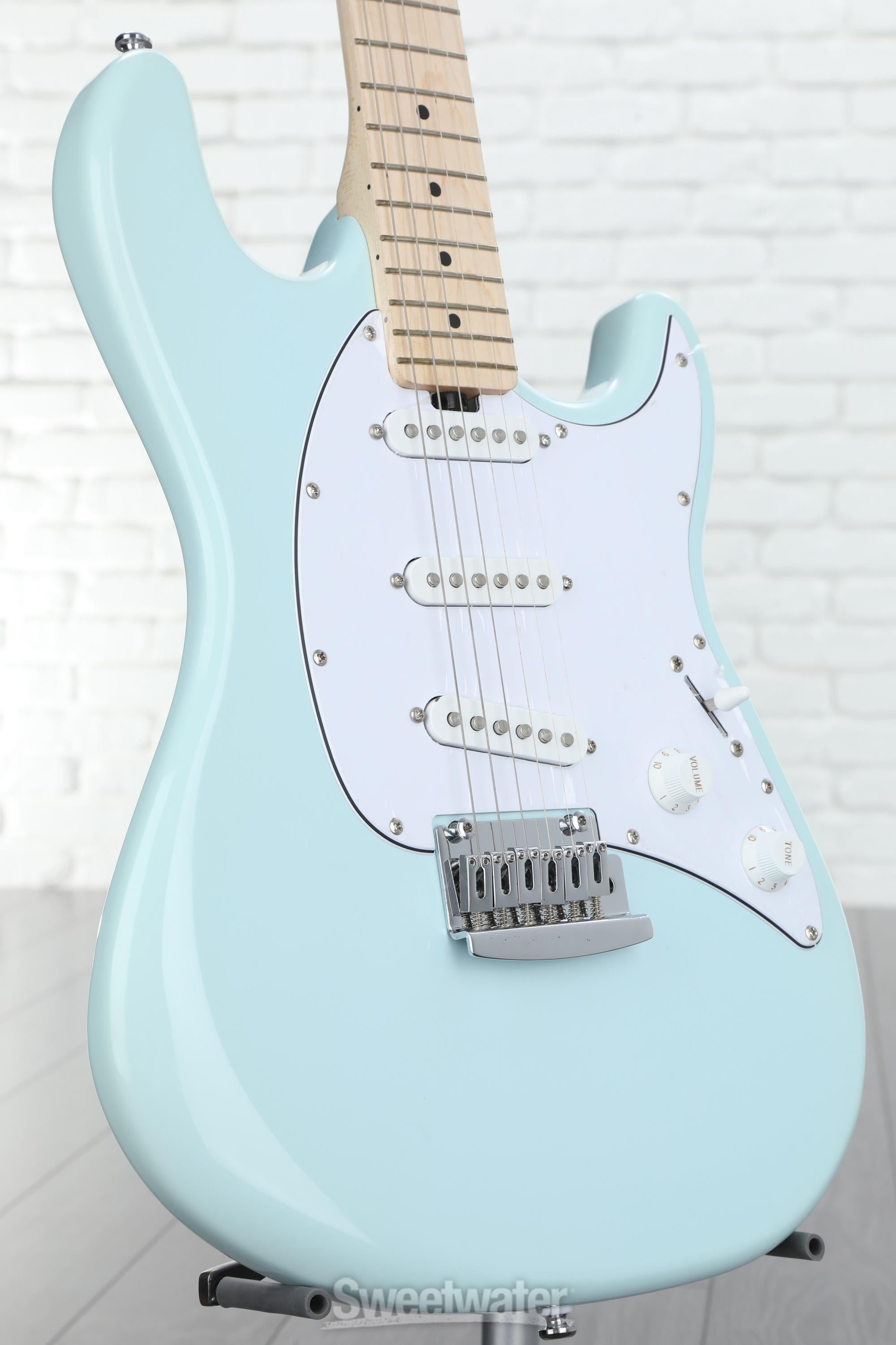 Sterling By Music Man Cutlass CT30SSS Electric Guitar - Daphne Blue