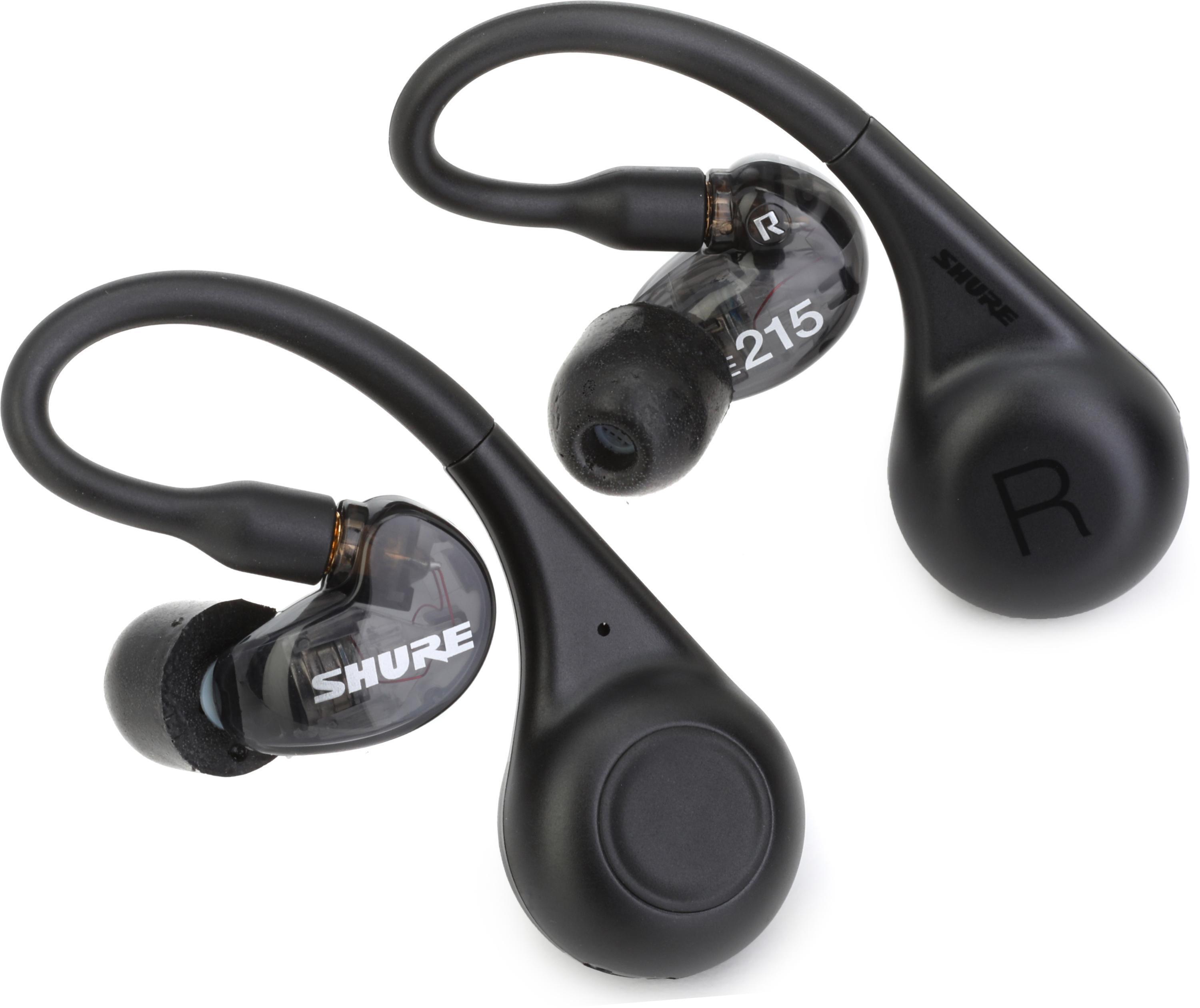 Shure Aonic 215 True Wireless Earphones Black Sweetwater
