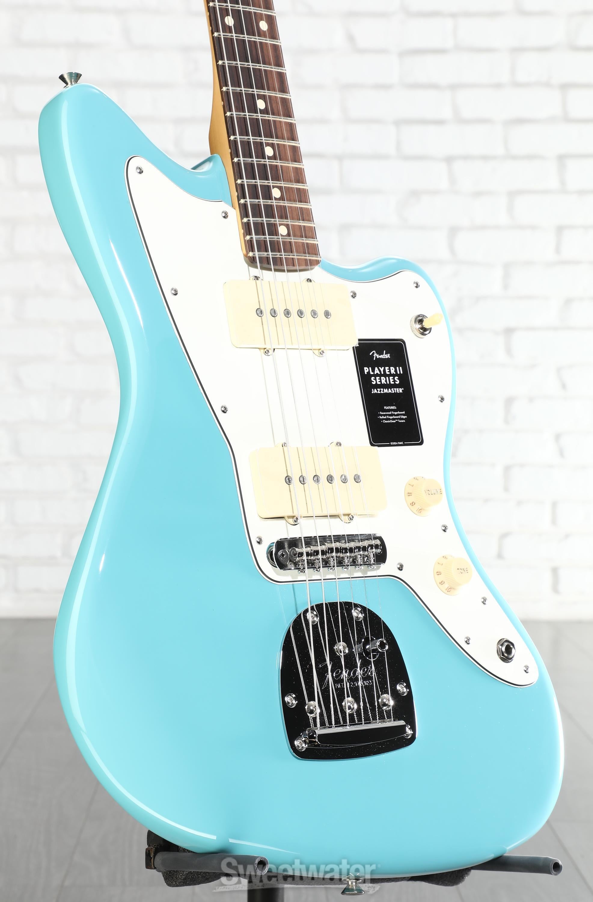 Fender Player II Jazzmaster Electric Guitar - Aquatone Blue
