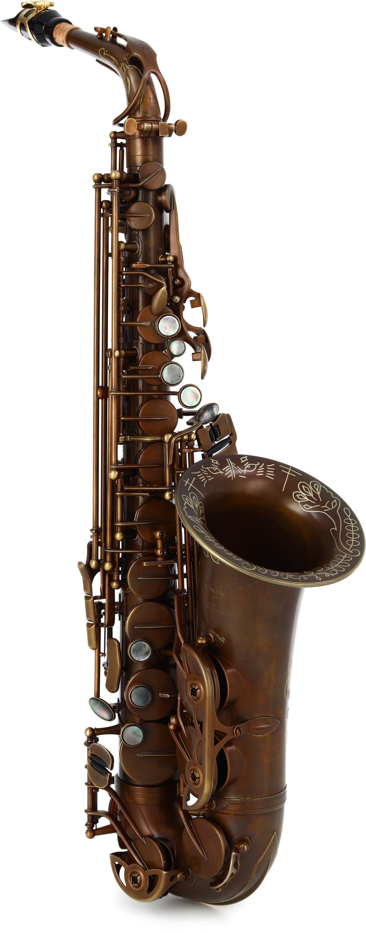 Growling Sax Uprise Series Gen 2 Alto Saxophone - Unlacquered