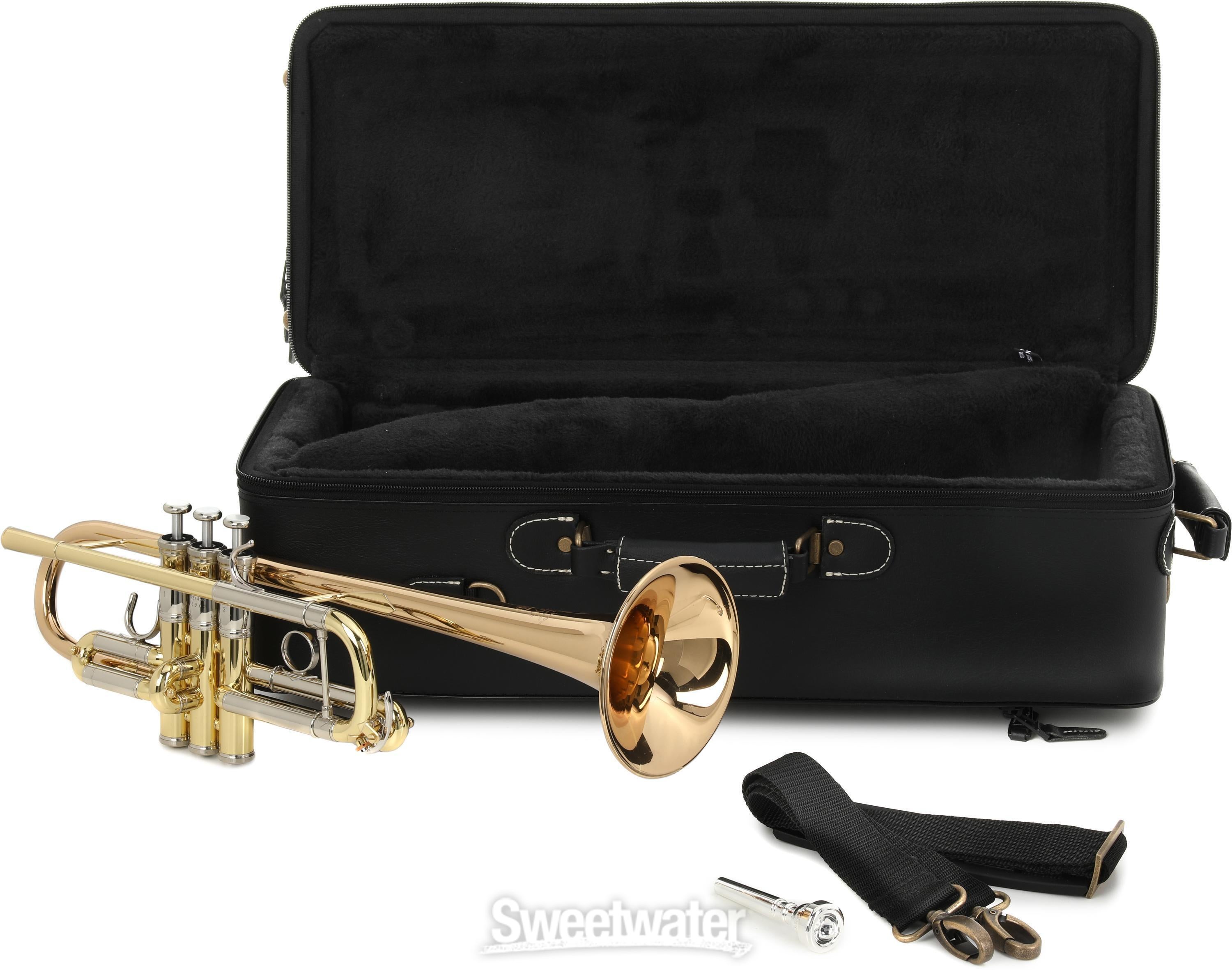 Yamaha YTR-8445 II Xeno Professional C Trumpet - Clear Lacquer 