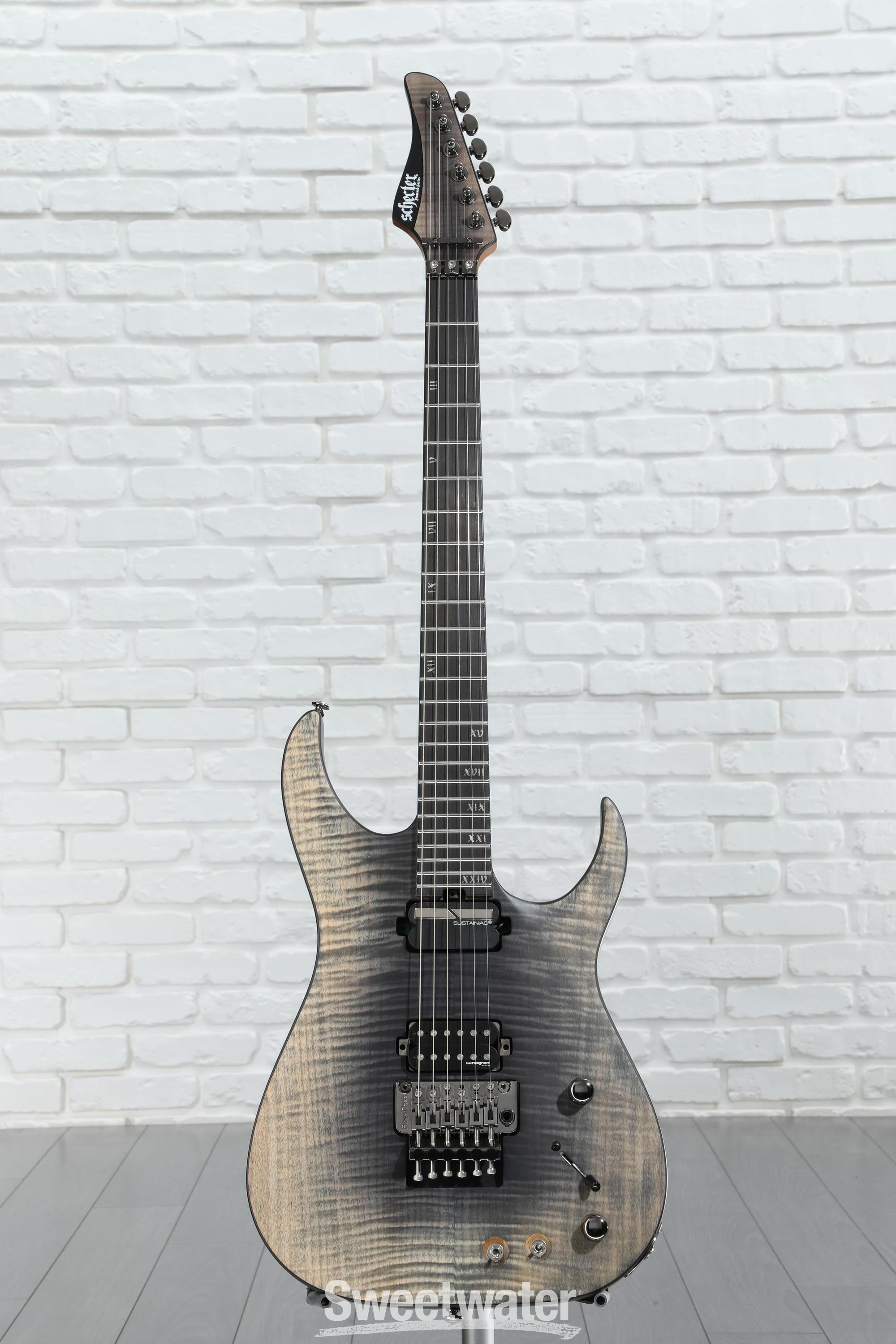 Schecter Banshee Mach-6 FR-S Electric Guitar - Fallout Burst Schecter Banshee Mach-6 FR-S Electric Guitar - Fallout Burst