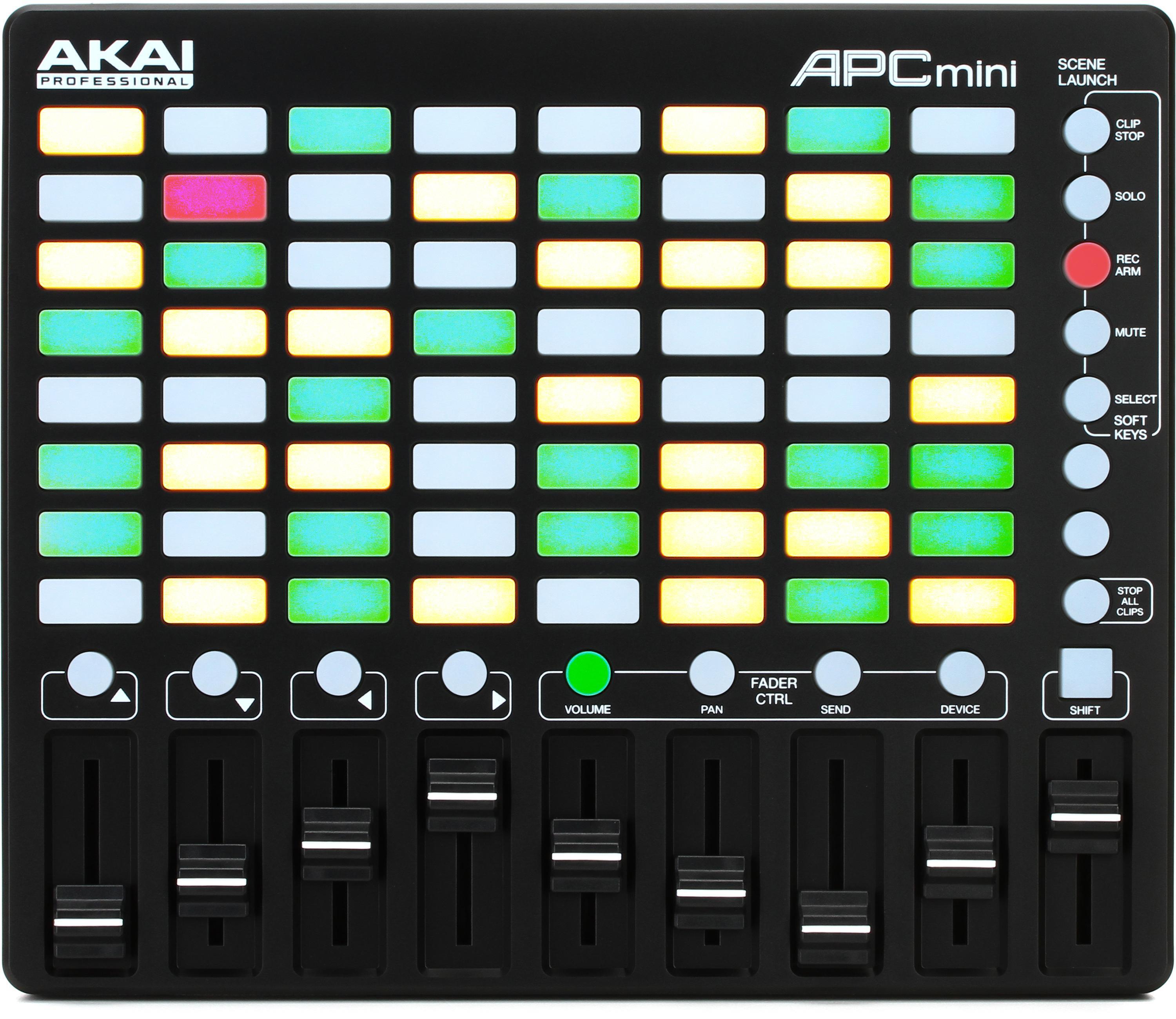 Akai Professional APC Mini - Performance Controller for Ableton Live  Reviews | Sweetwater