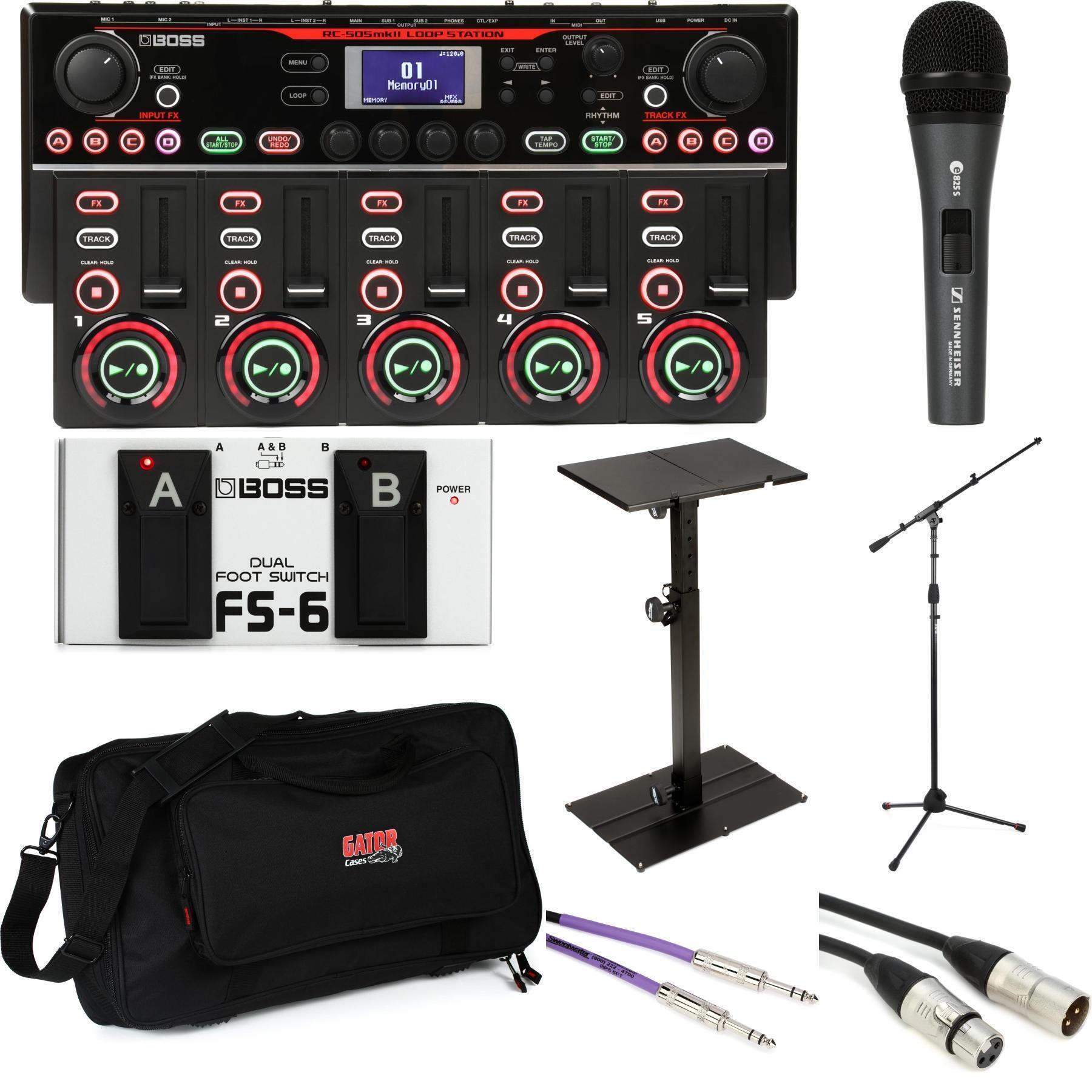 Boss ME-80 Guitar Multi-Effects Processor, Gator GK-2110 Bag Bundle