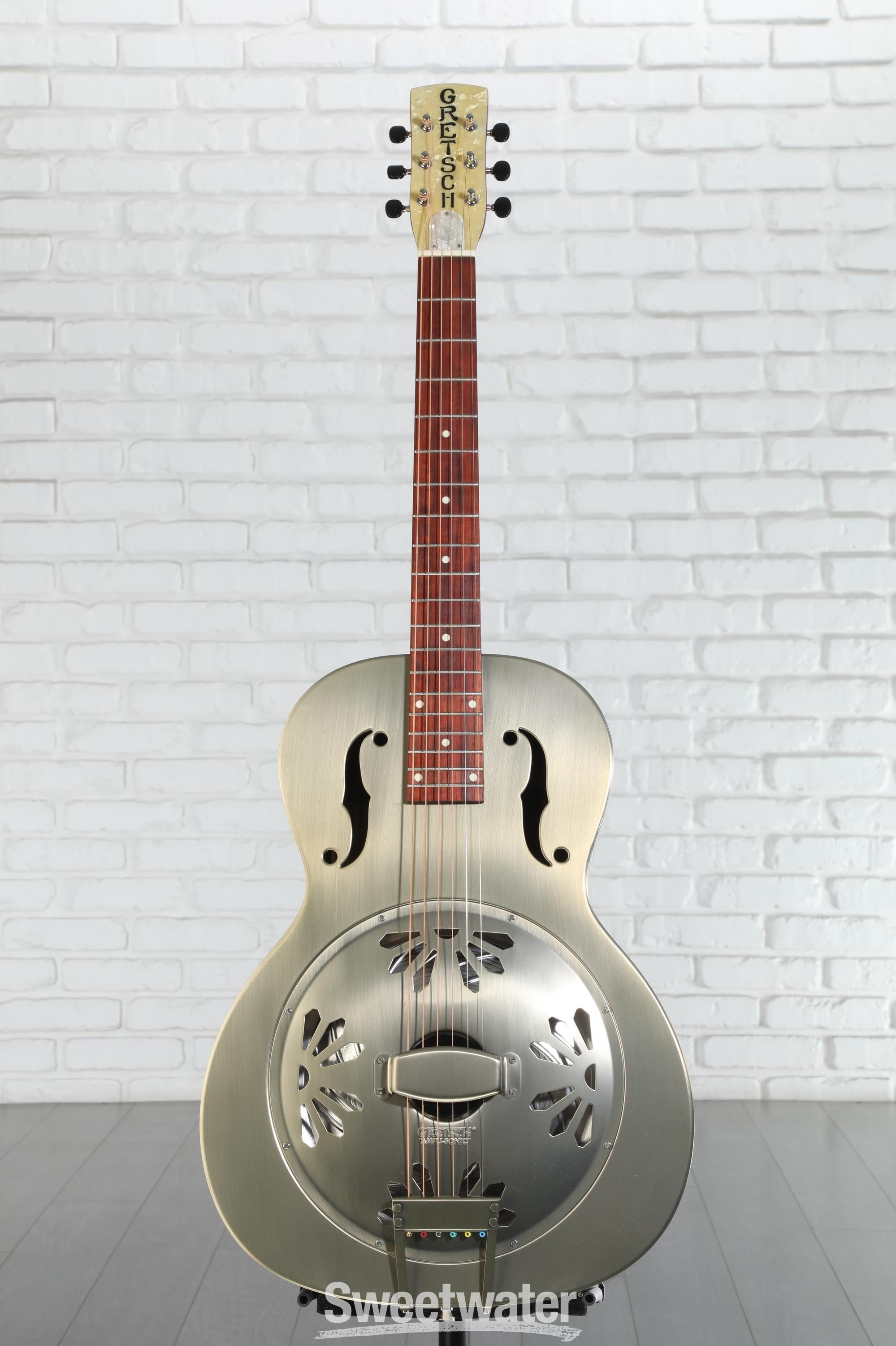 Gretsch G9201 Honey Dipper Roundneck Metal Resonator - Shed Roof
