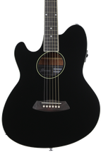 Ibanez Talman TCY10LEBK Left-handed Acoustic-electric Guitar