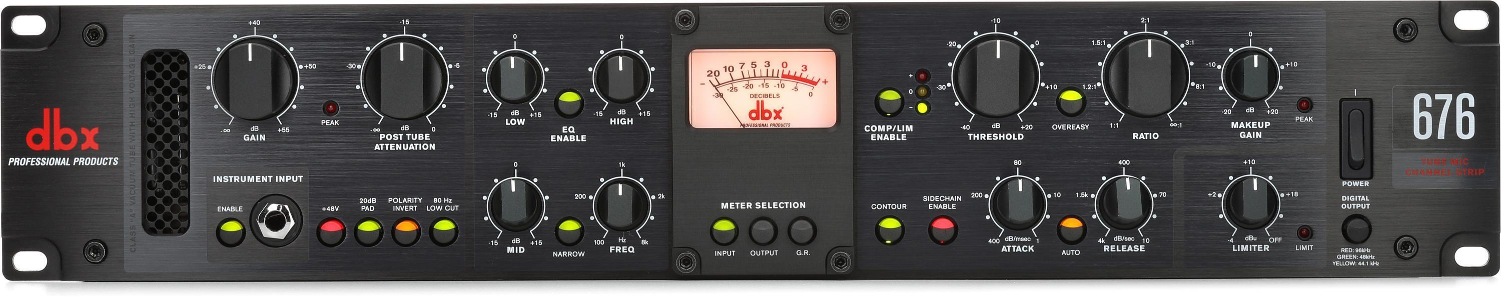 dbx 676 Tube Channel Strip | Sweetwater
