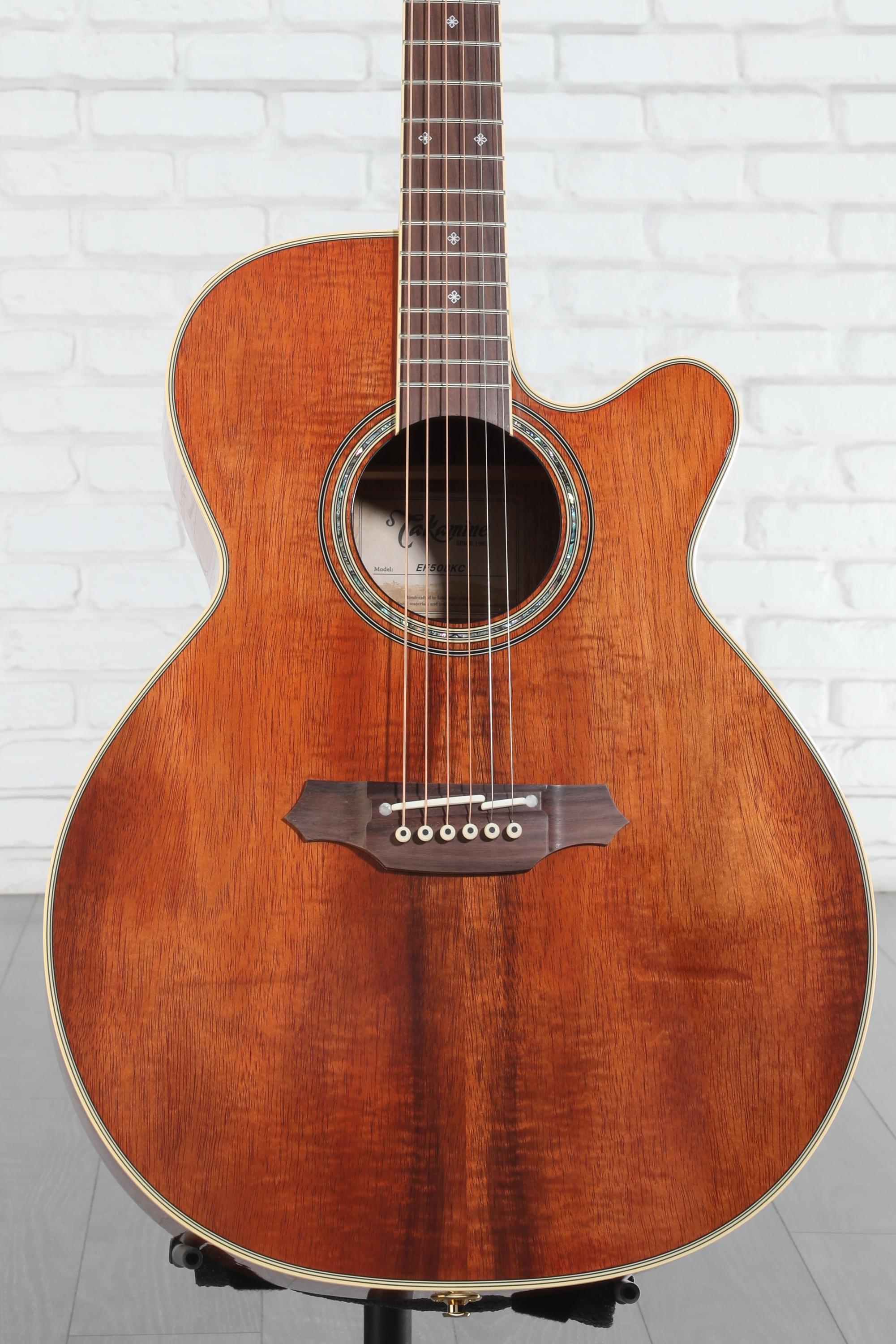 Takamine Legacy JEF508KC Acoustic-electric Guitar - Natural Koa