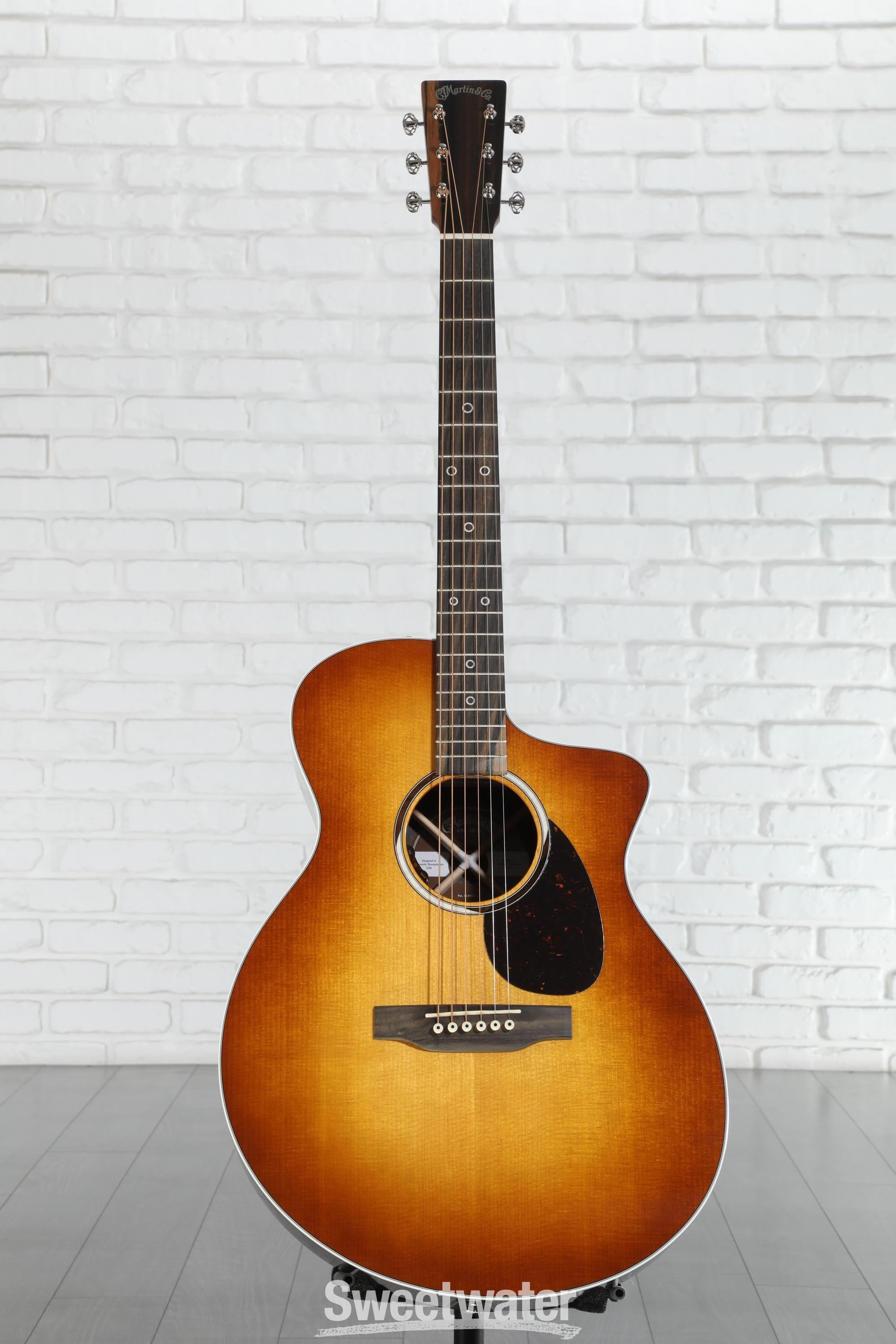 Martin SC-13E Special Acoustic-electric Guitar - Burst | Sweetwater