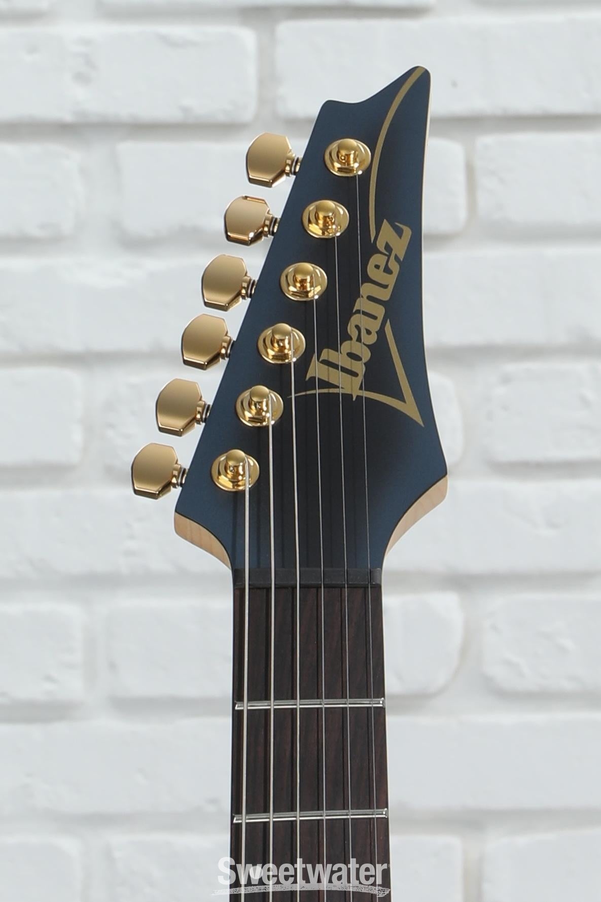 Ibanez Axe Design Lab SML721 Guitar - Midnight Arctic Ocean Matte
