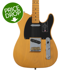 Fender Vintage Hot Rod '50s Telecaster - Black | Sweetwater Fender Vintage Hot Rod '50s Telecaster - Black | Sweetwater