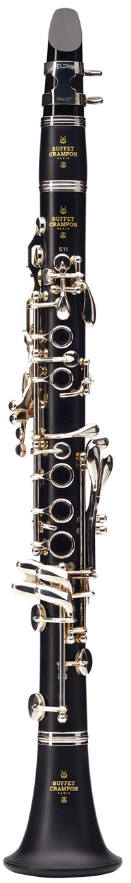 Buffet Crampon E11 Intermediate C Clarinet - Silver-plated Keys