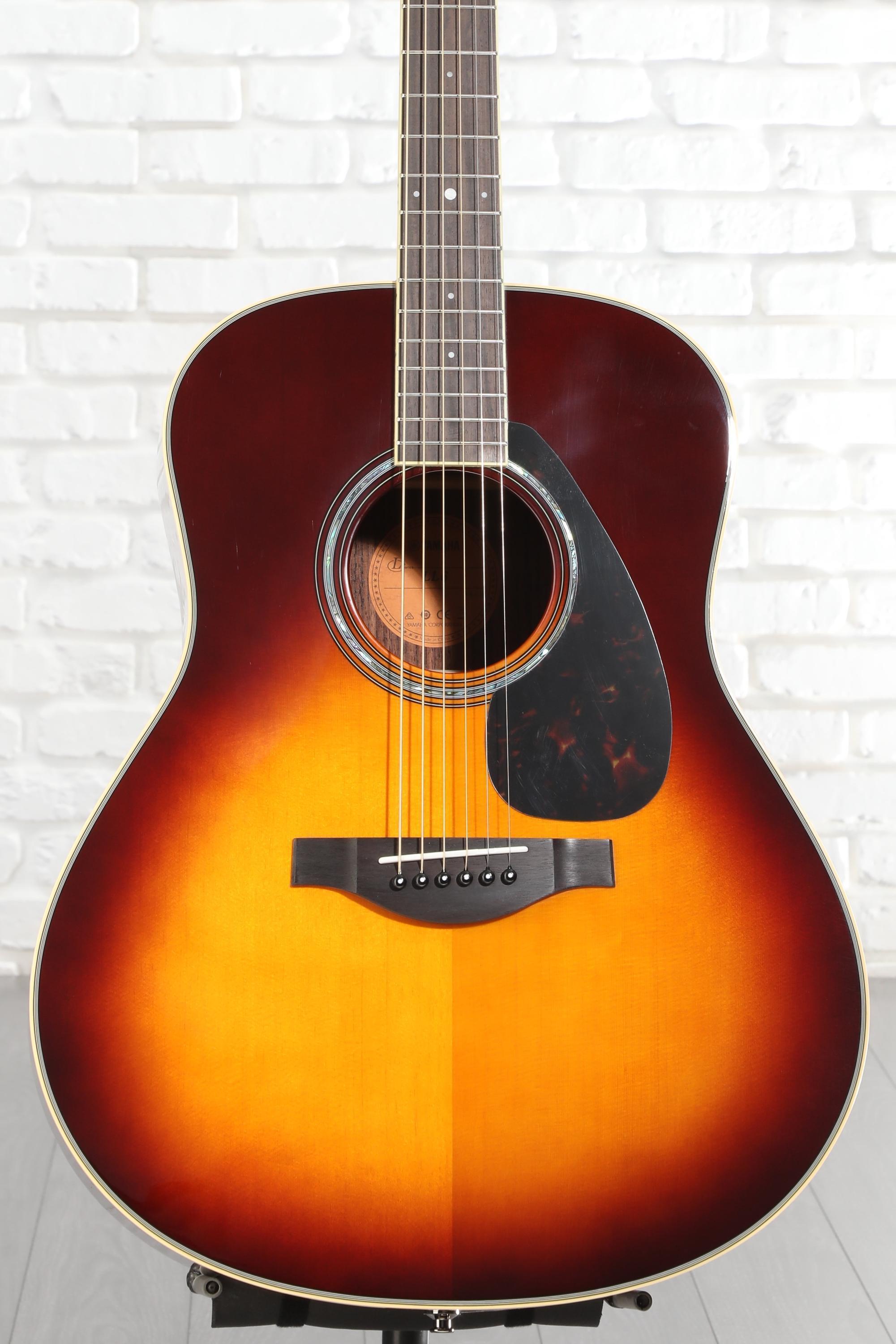 Yamaha LL6 ARE Original Jumbo Acoustic Guitar - Brown Sunburst