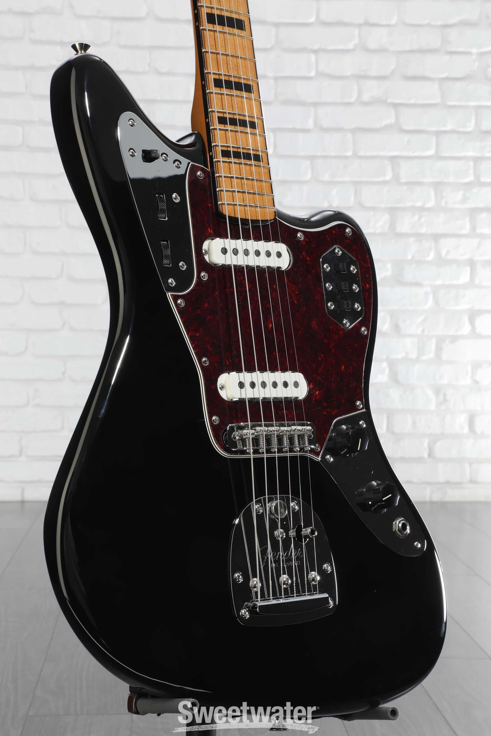 Fender Vintera II '70s Jaguar Electric Guitar - Black