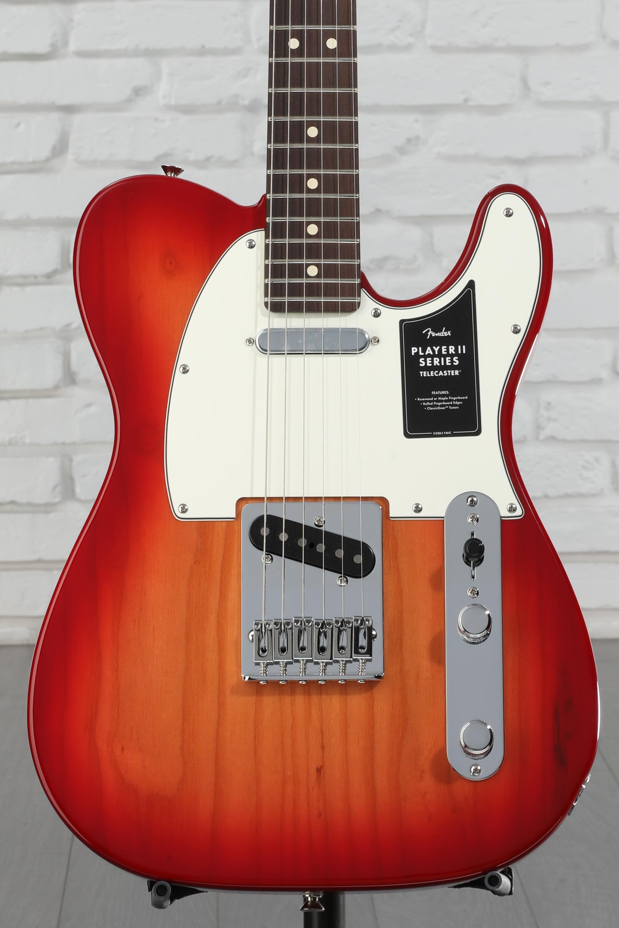 Fender Player Seies テレキャスター Fender Player II Telecaster Electric Guitar - Aged Cherry