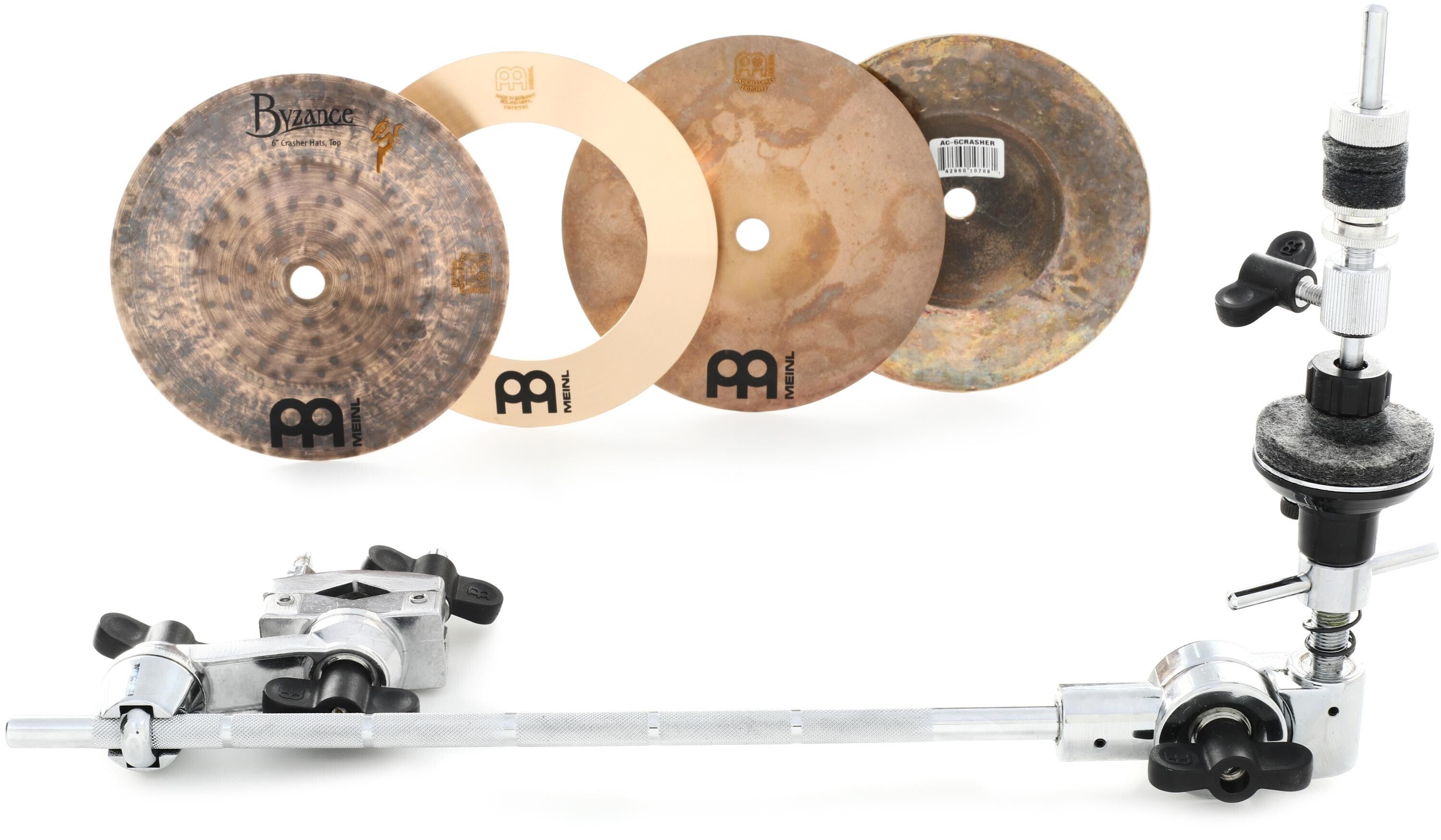 Meinl Cymbals Artist Concept Benny Greb Signature Crasher Hats