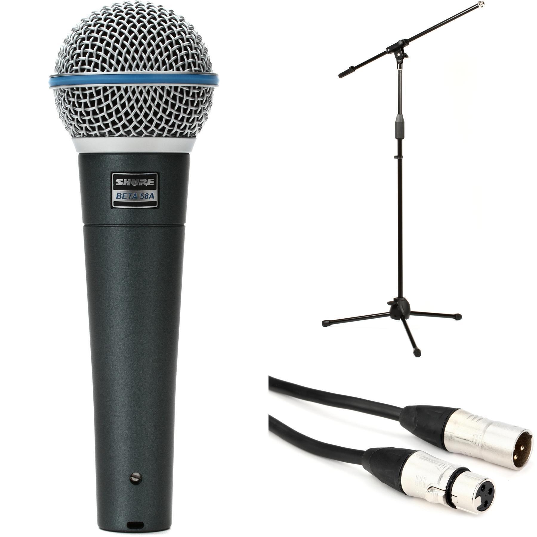 Shure Beta 58A Supercardioid Dynamic Vocal Microphone | Sweetwater