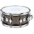 Photo of DW Design Series Brass 6.5 x 14-inch Snare Drum - Black Nickel