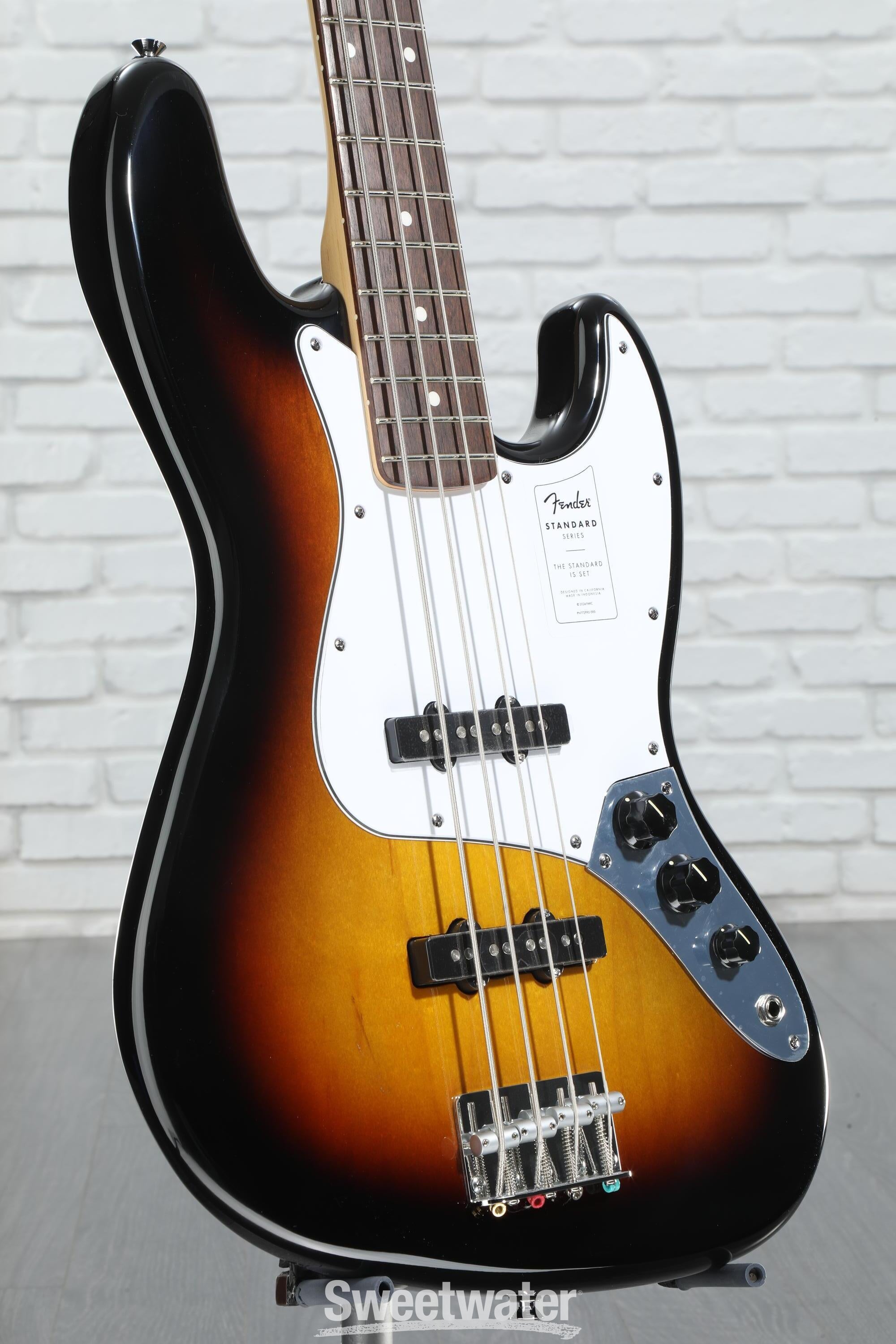 Fender Standard Jazz Bass - 3-color Sunburst, Laurel