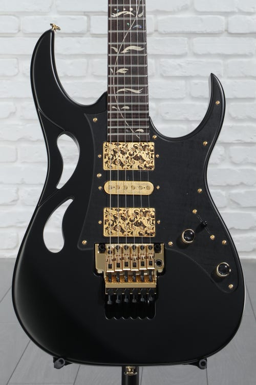 Ibanez Steve Vai Signature PIA3761 Electric Guitar - Onyx Black
