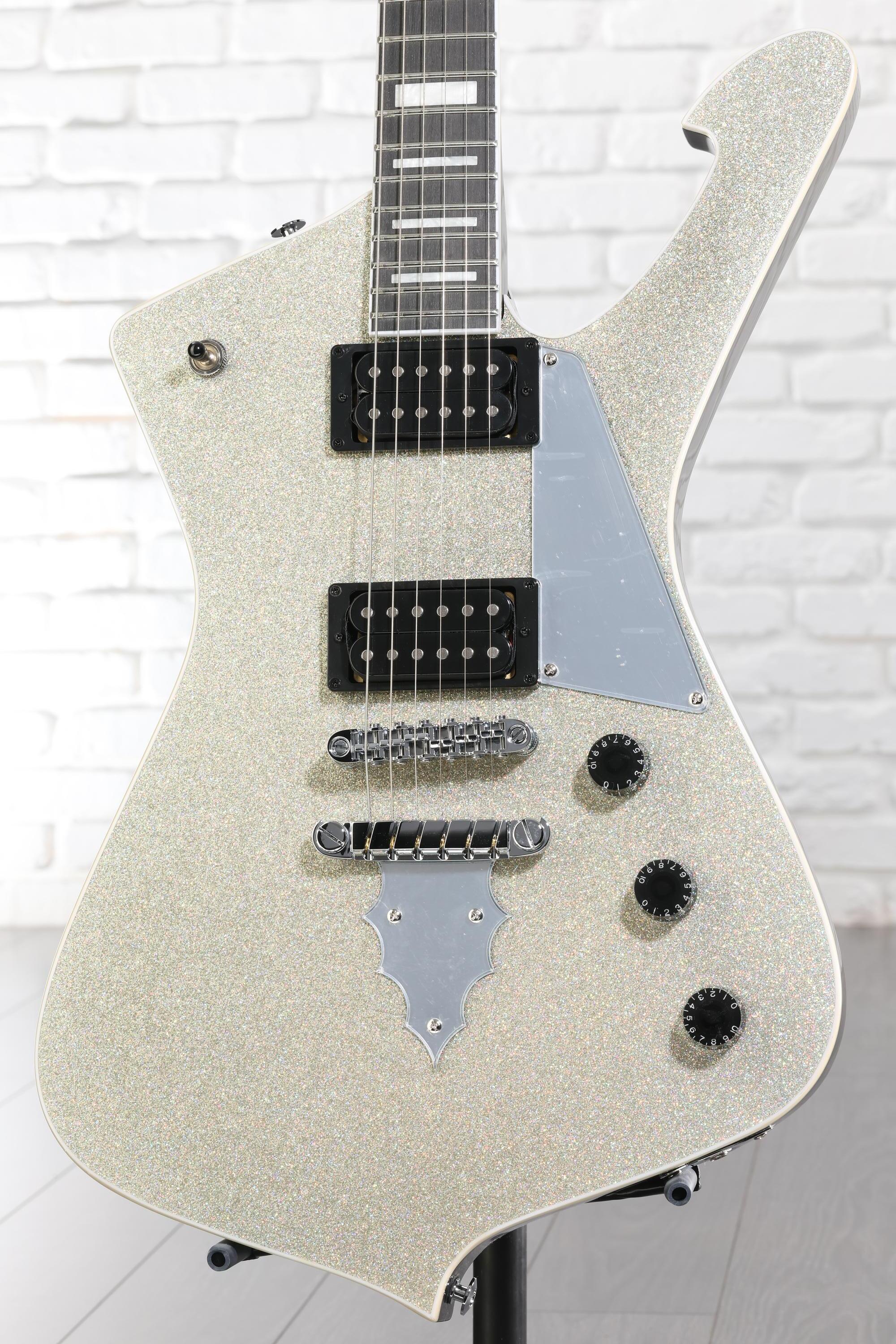 Ibanez Paul Stanley Signature PS60 - Silver Sparkle | Sweetwater
