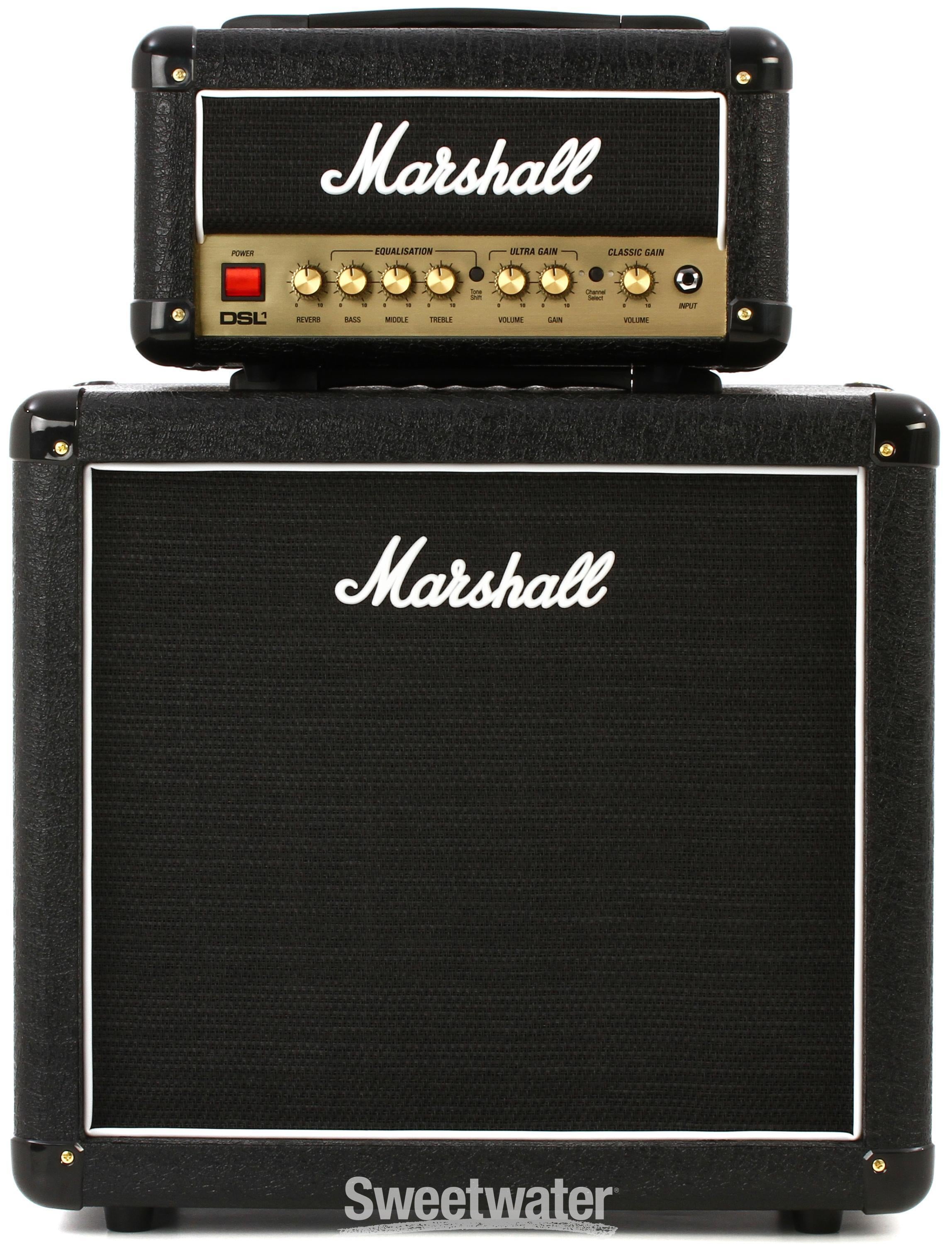 Marshall DSL1HR Head and MX112R Cabinet Bundle | Sweetwater