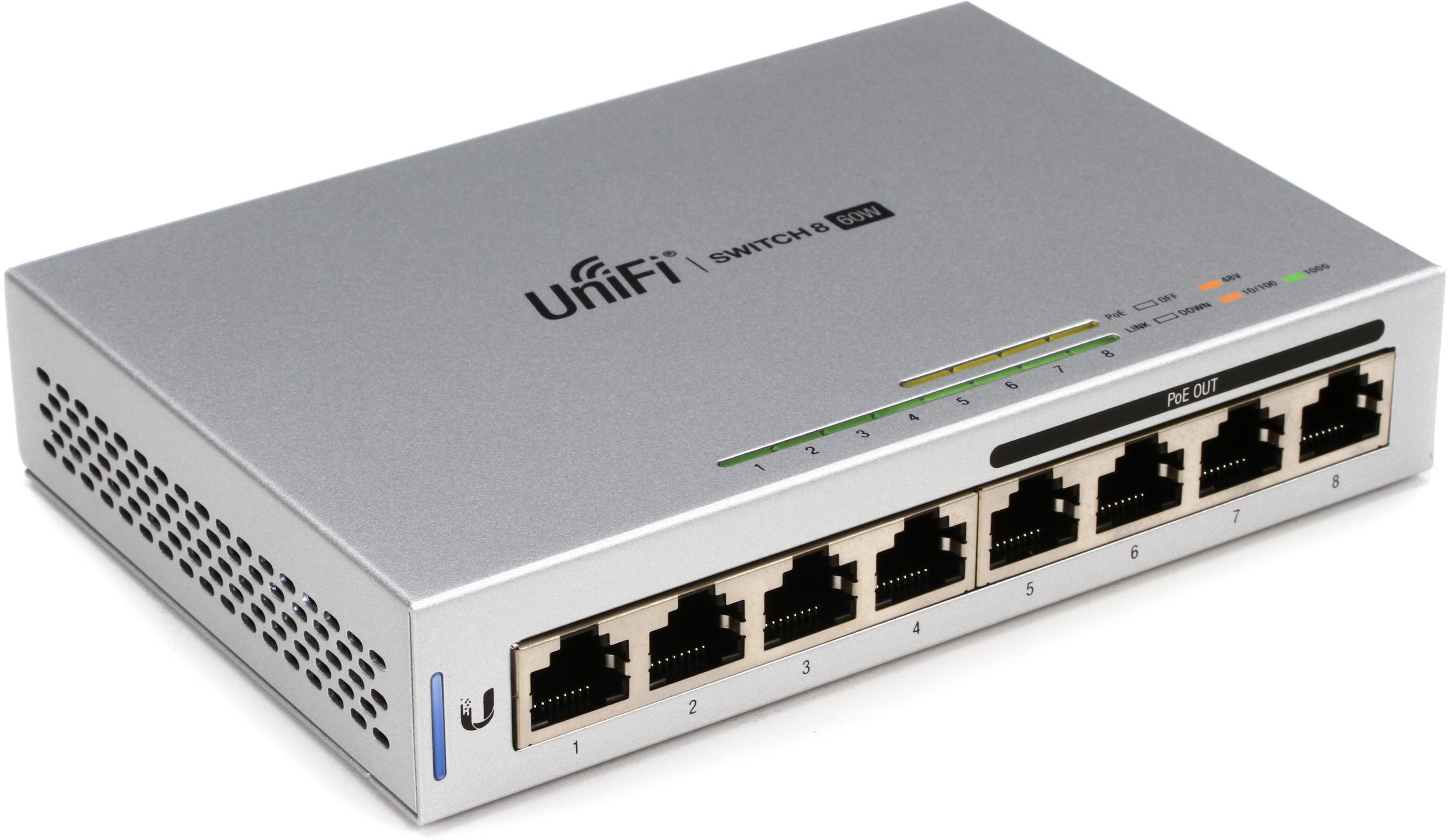 Ubiquiti UniFi Switch US 8 60W Switch managed 4 x 101001000 4 x