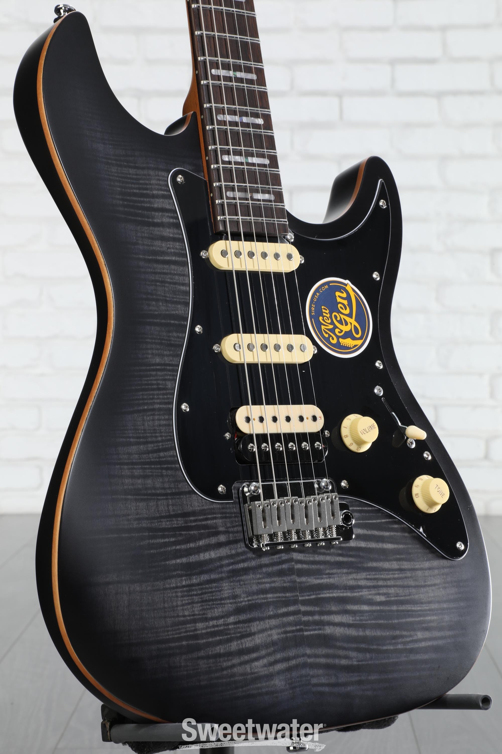 Sire Larry Carlton S7 FM New Gen Electric Guitar - Transparent