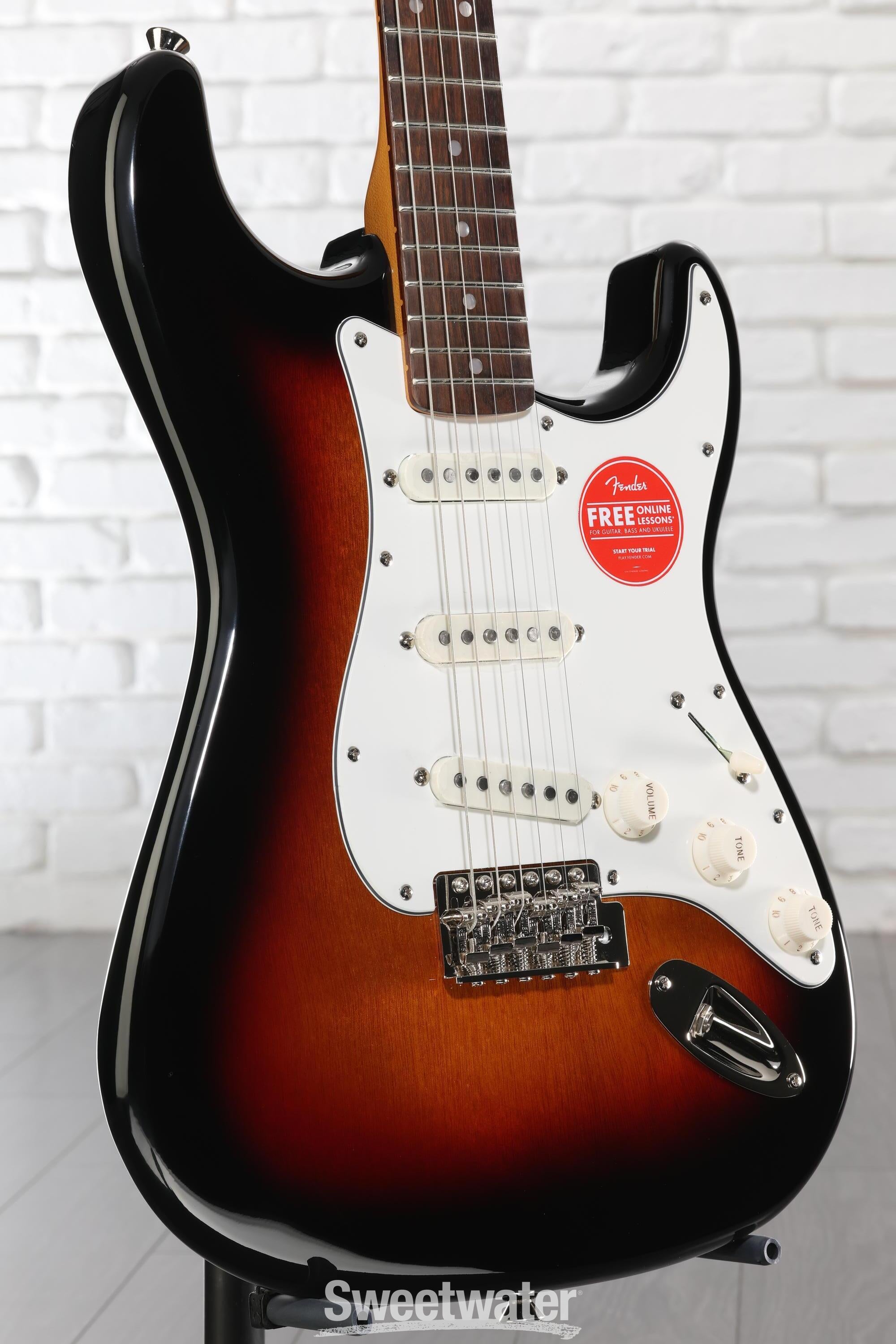 Squier Classic Vibe '60s Stratocaster - 3-Color Sunburst | Sweetwater