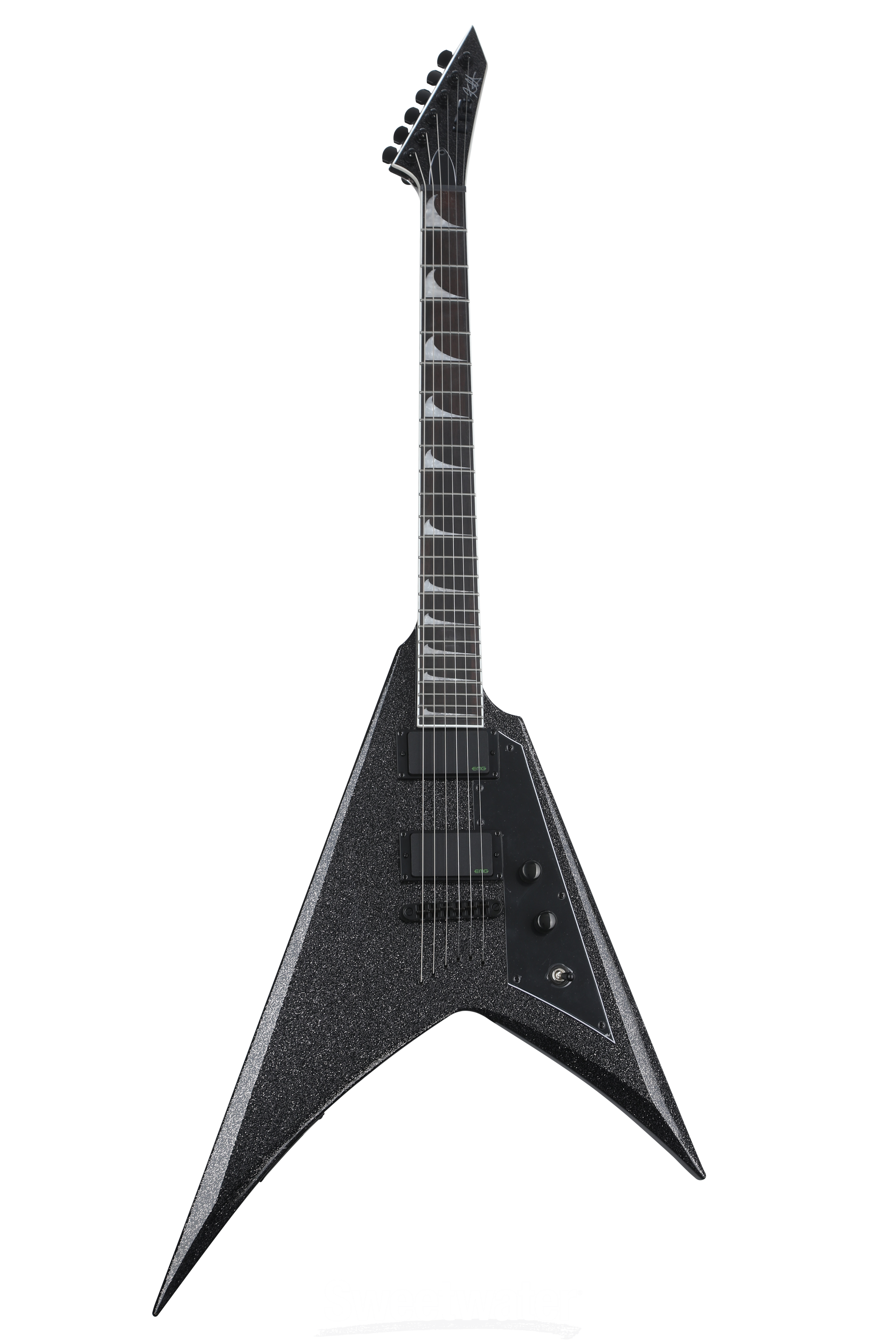ESP LTD KH-V Kirk Hammett Signature Electric Guitar - Black ESP LTD KH-V Kirk Hammett Signature Electric Guitar - Black