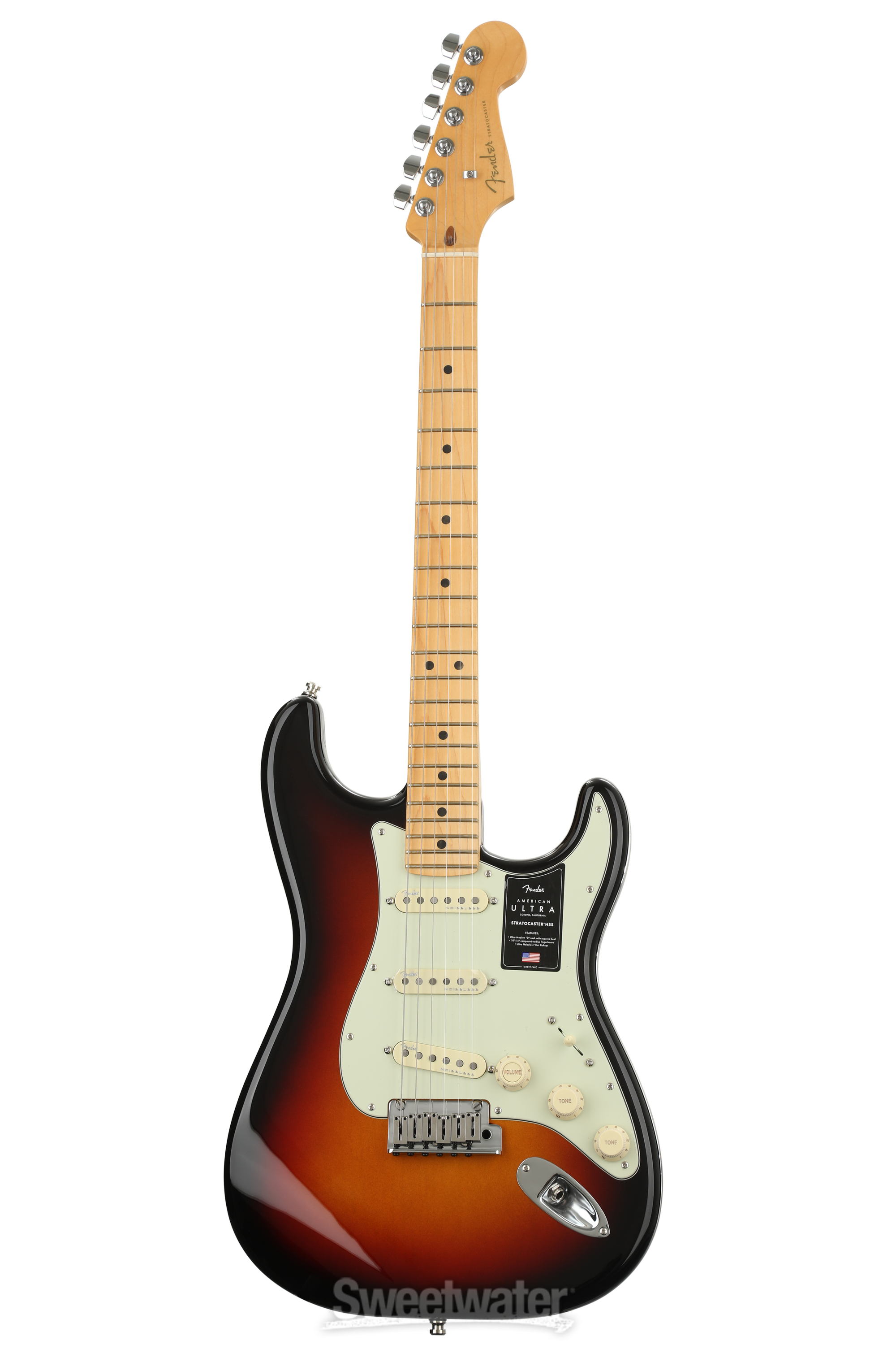 Fender American Ultra Stratocaster - Ultraburst with Maple Fingerboard