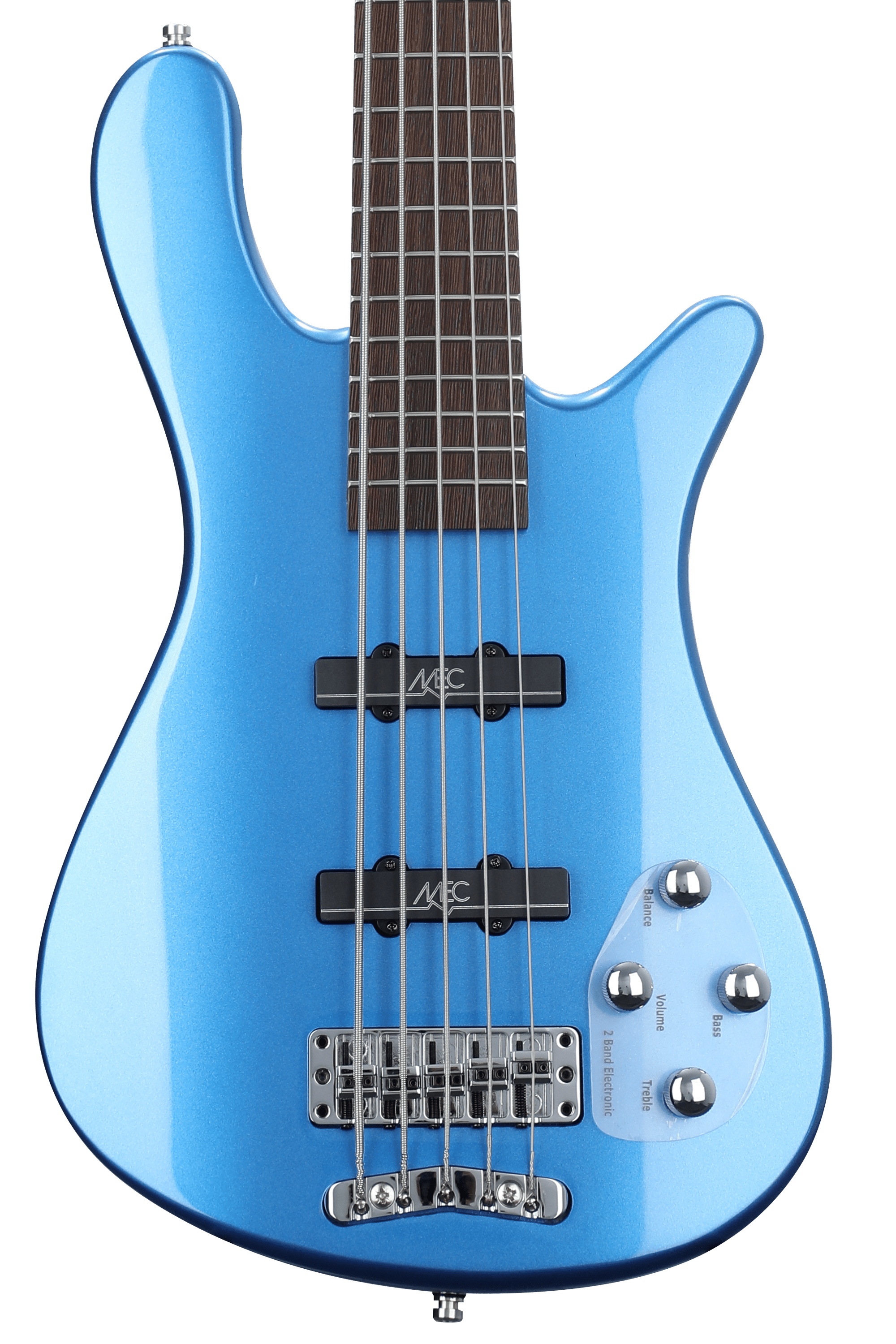 Warwick Rockbass Streamer 5 LX Electric Bass Guitar - Metallic Blue