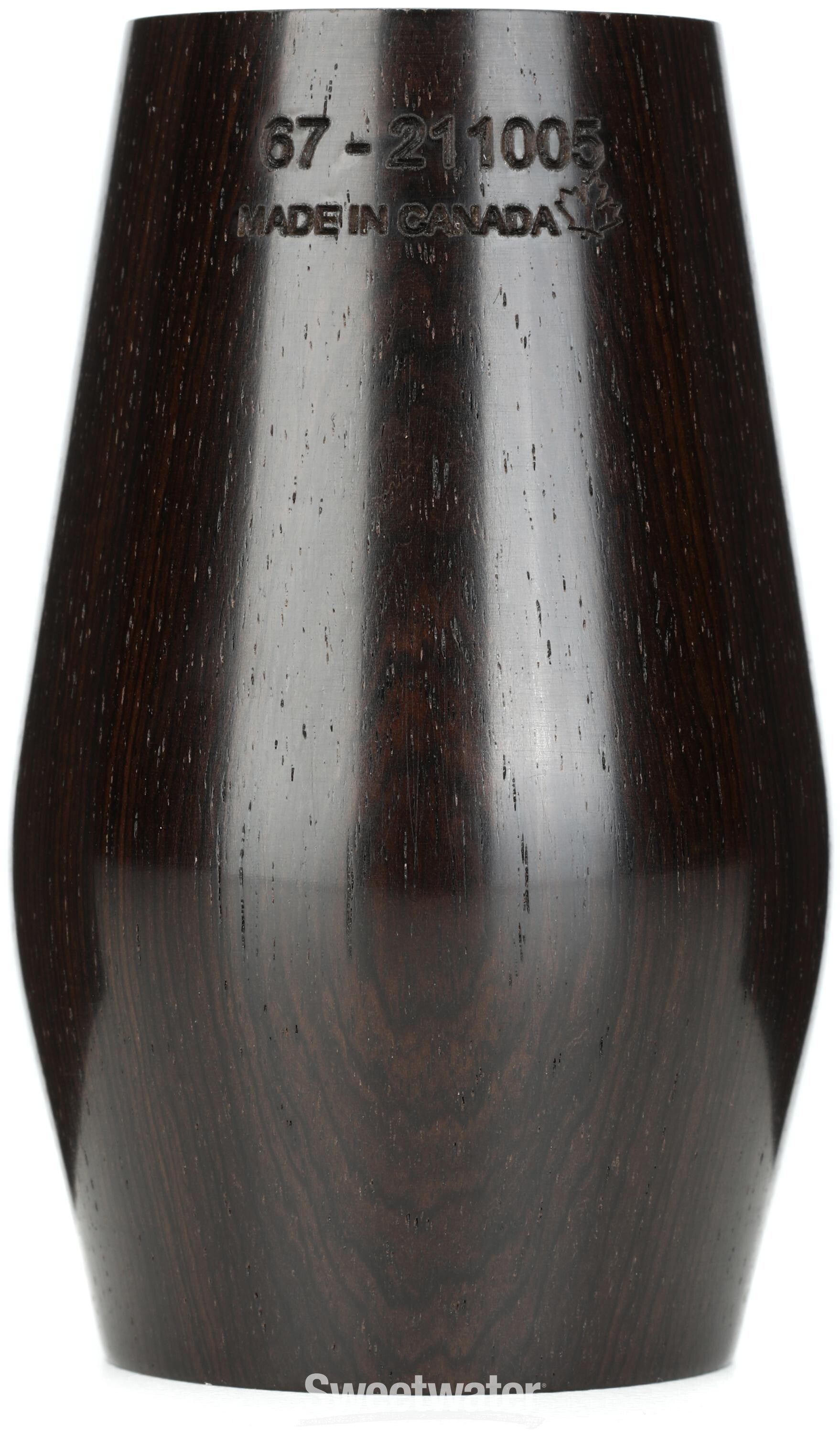 Backun Fatboy Grenadilla Barrel for Clarinet - 67mm | Sweetwater