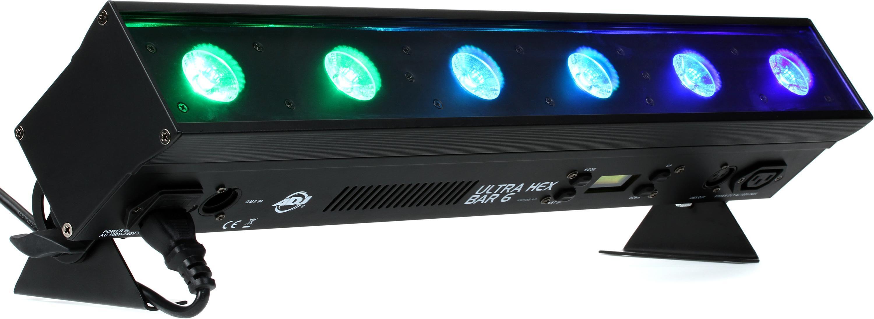 ADJ Ultra HEX Bar 6 - 0.5 Meter RGBAW+UV Linear Wash Bar