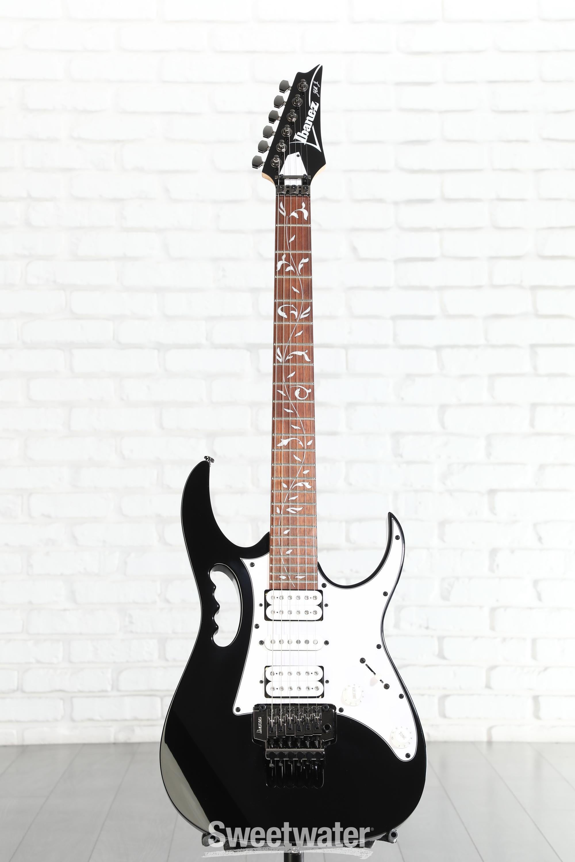 Ibanez Steve Vai Signature JEMJR - Black | Sweetwater