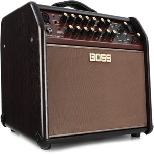  [Exclusive Amp Cover/BAC-ACSLV Set] BOSS - Acoustic Singer Live  LT ACS-LIVELT Acoustic Guitar Amplifier : Musical Instruments