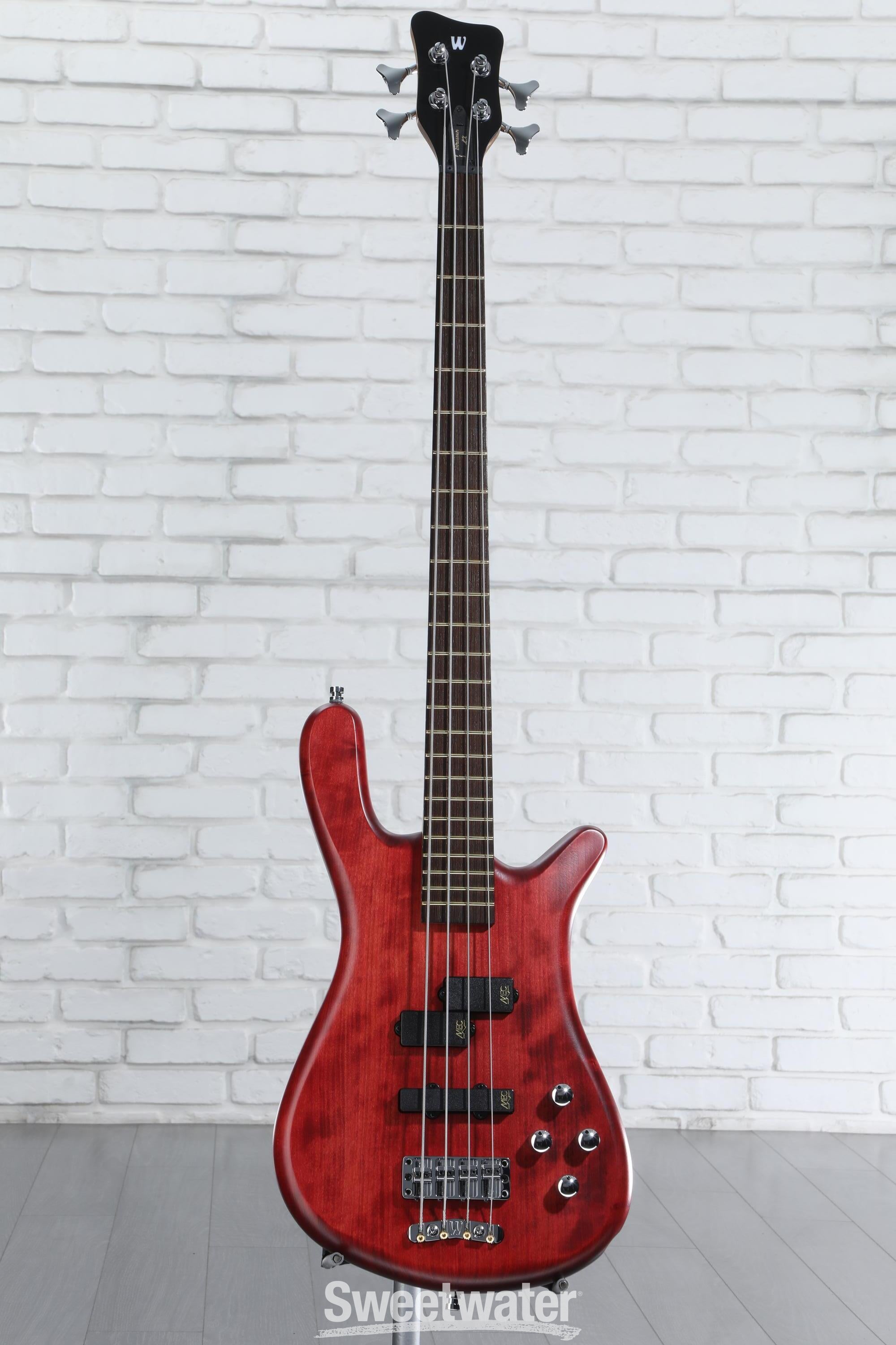 Warwick Pro Series Streamer LX Electric Bass Guitar - Burgundy Red |  Sweetwater