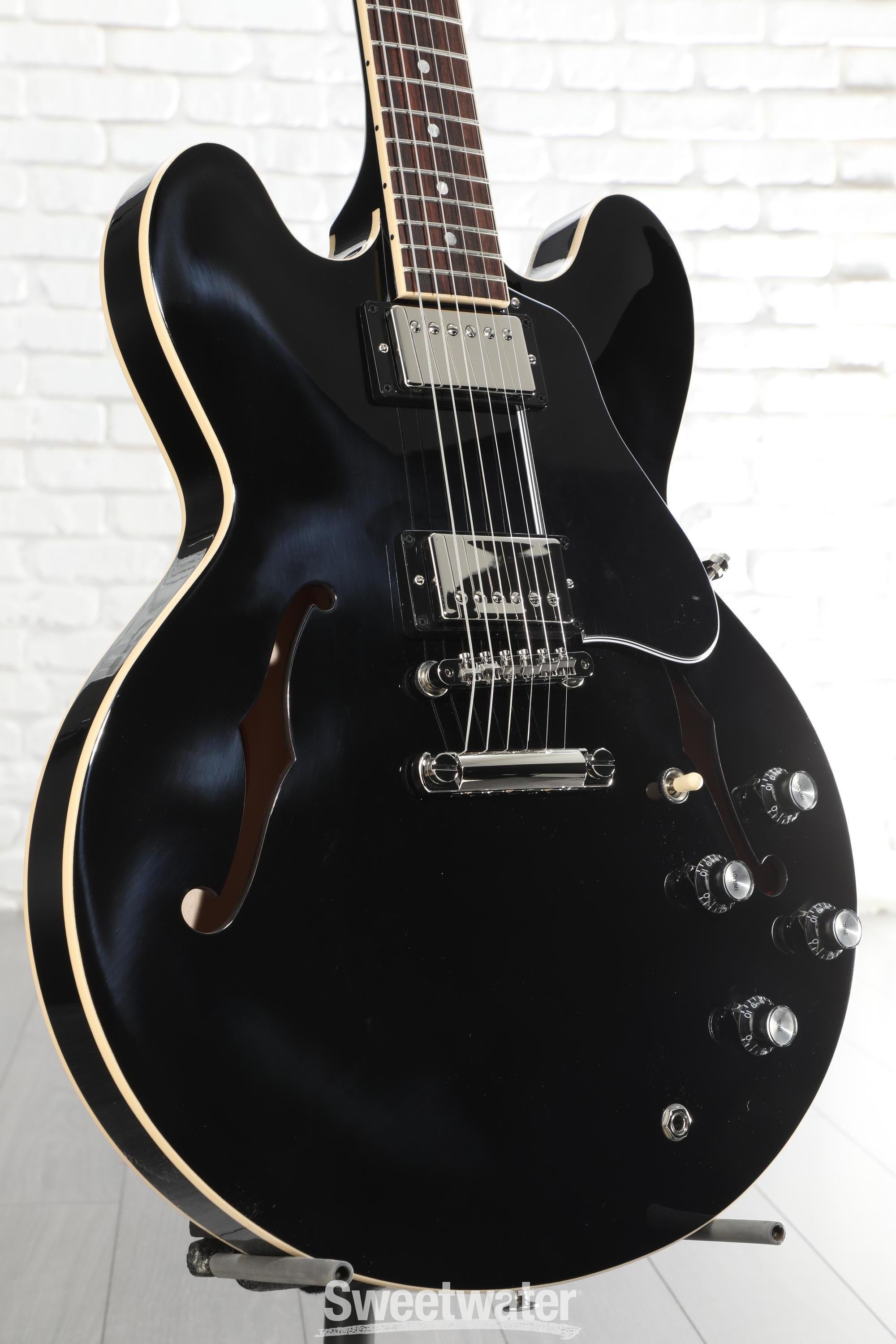 Gibson ES-335 Semi-hollow body Electric Guitar - Vintage Ebony